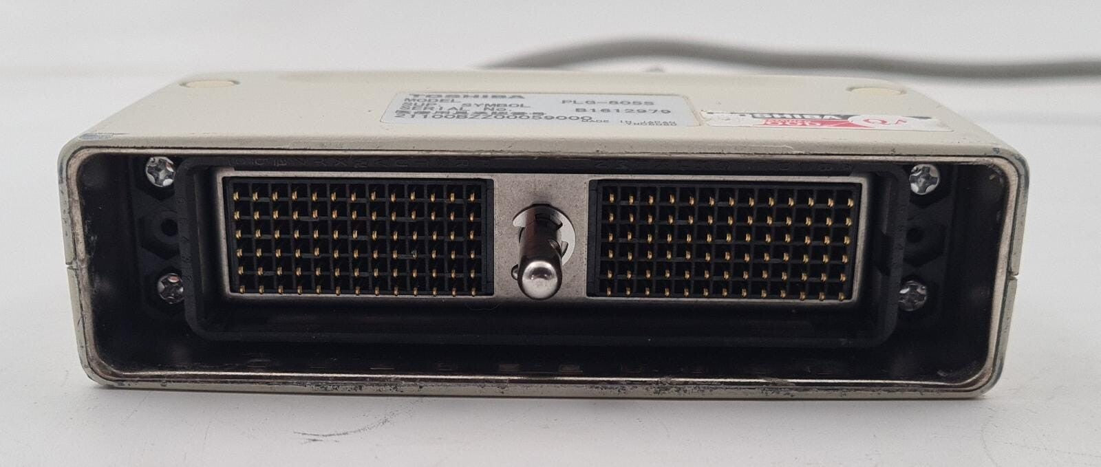 Toshiba PLG-805S 8MHz linear ultrasound transducer probe with integrated cable and Toshiba system connector