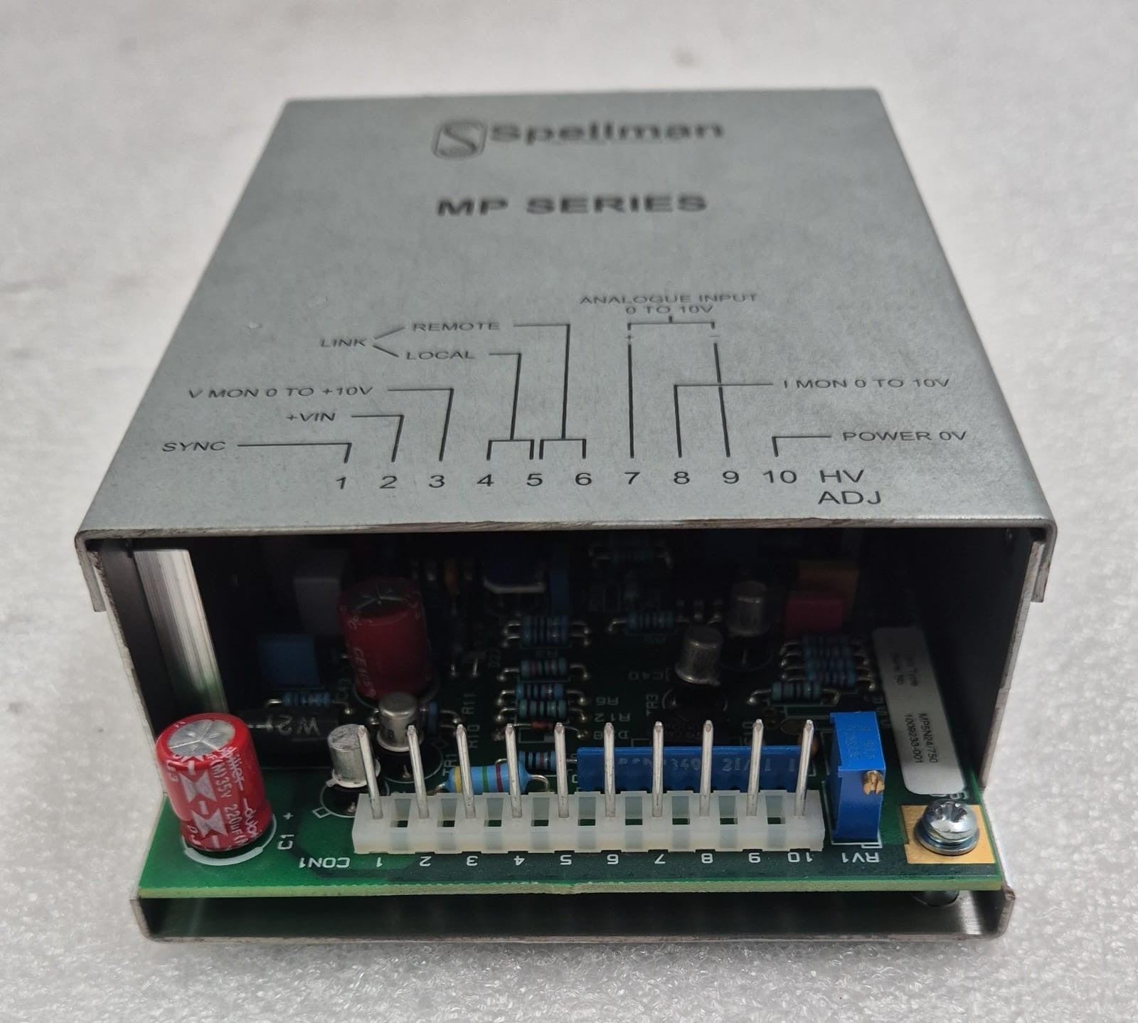 Spellman MP SERIES MP5N24/750 5KV NEG High Voltage Electronics Power Supply