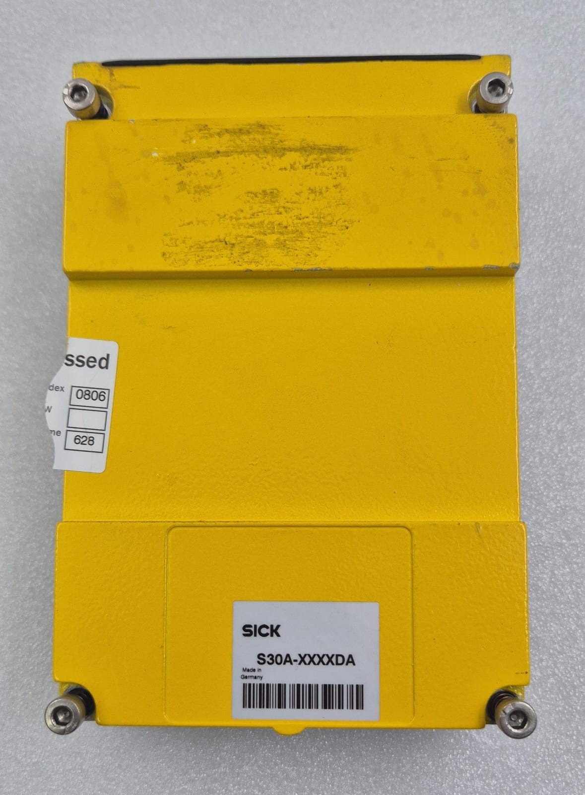 SICK S30A module rear housing view
