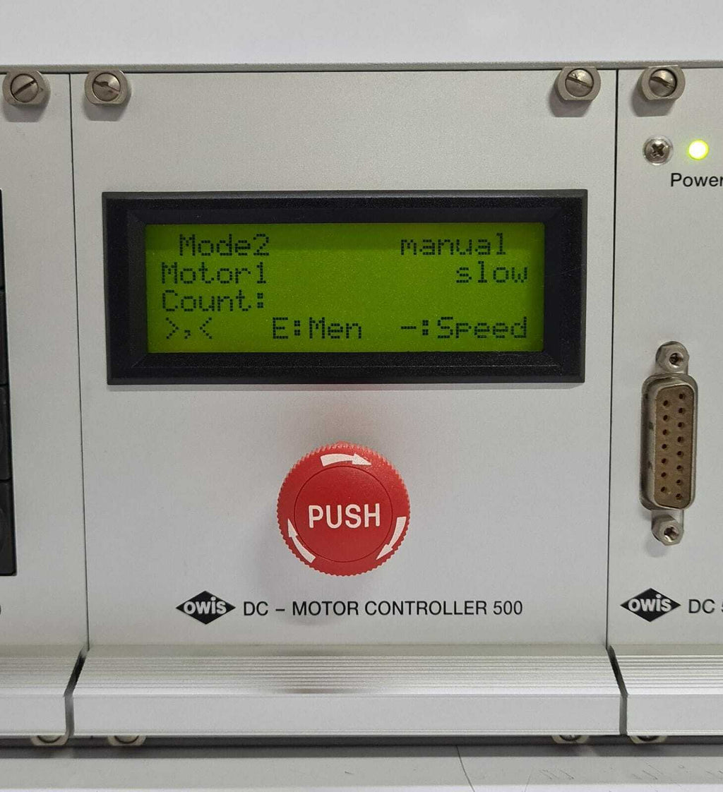 OWIS DC500 DC-MOTOR CONTROLLER 500 Axis Motion Linear Stage