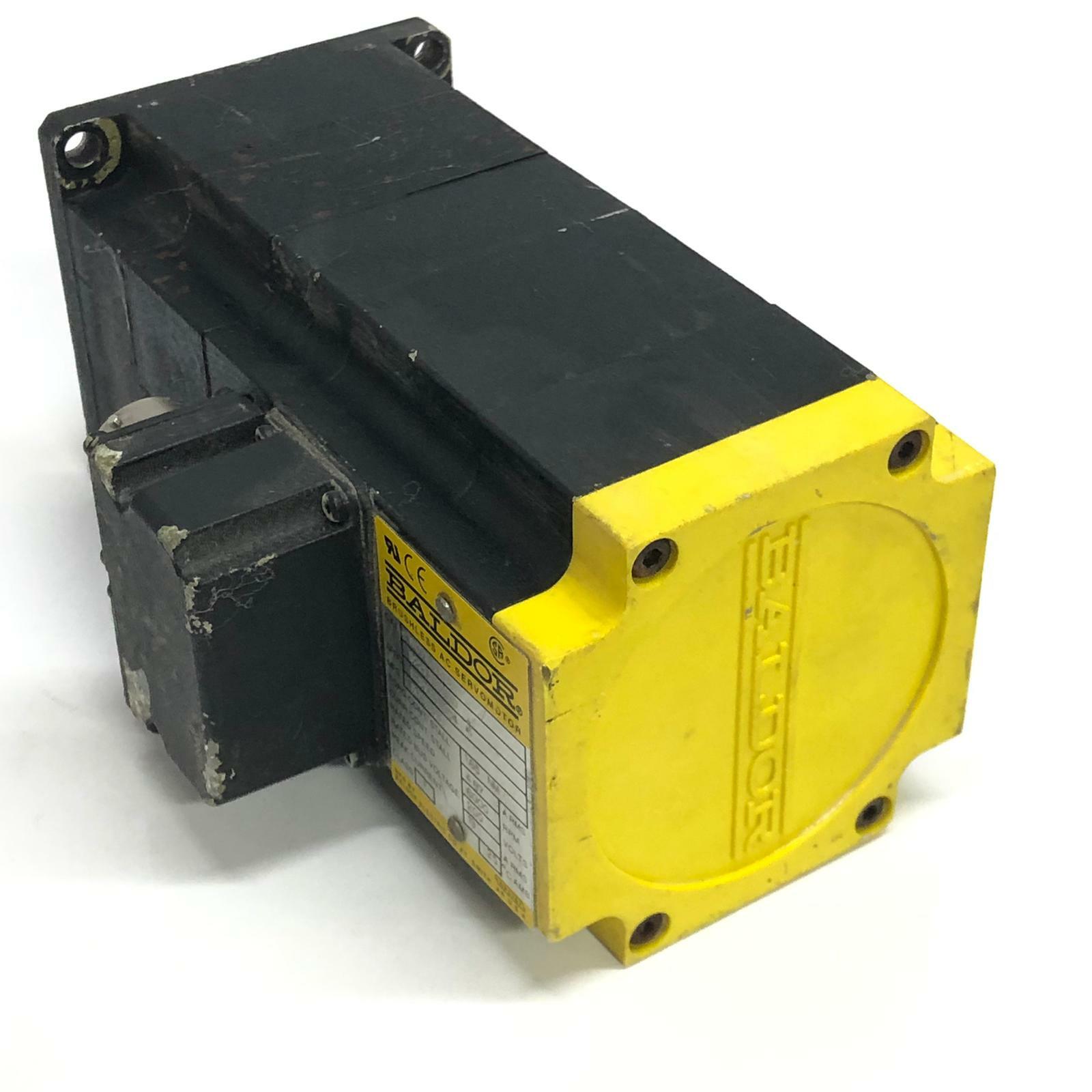 Baldor Brushless AC Servo Motor W079/1083 21348 D221 284 00 Spec: S2P102W001