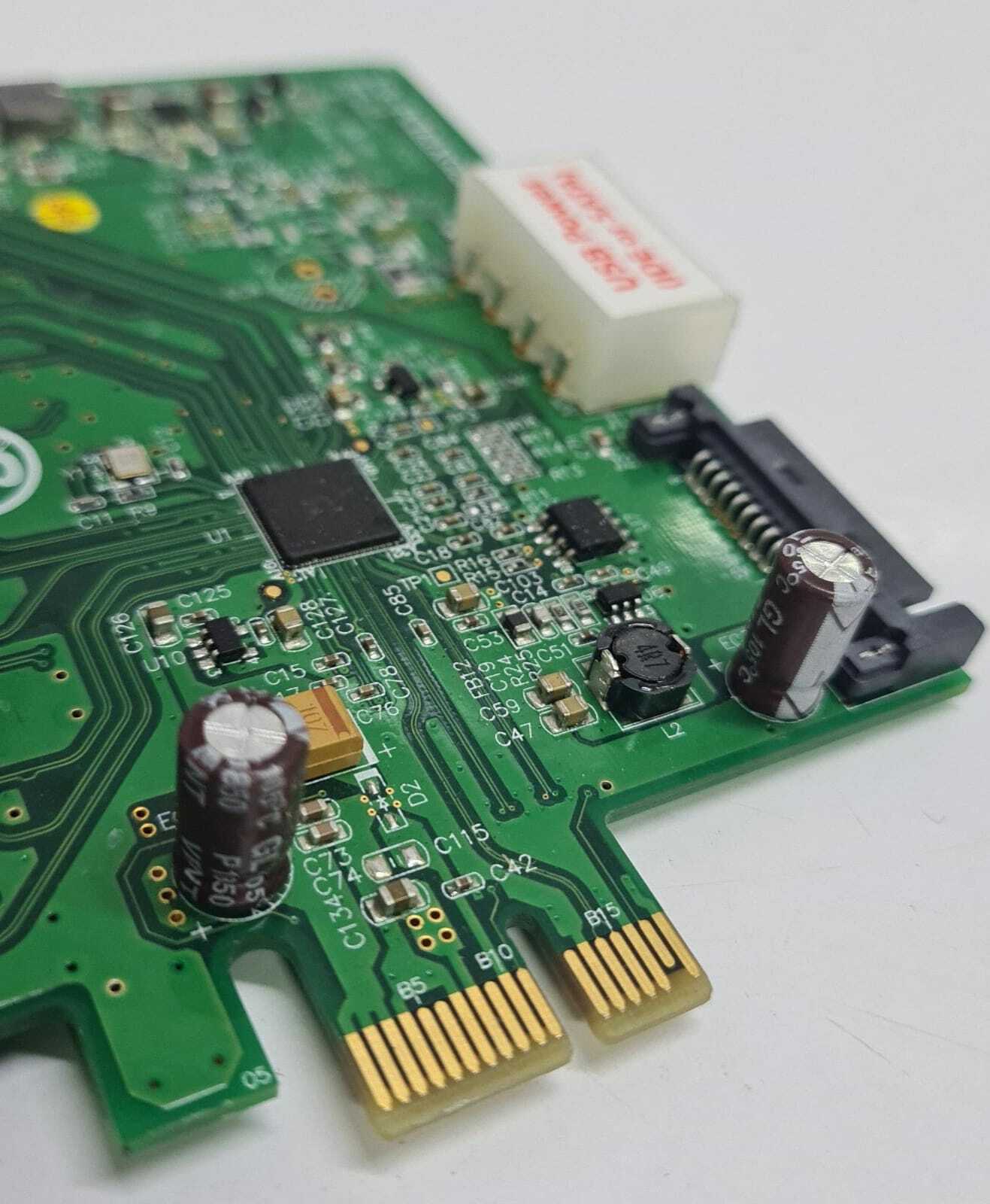 DELOCK U3-PCIE1XG211- 13 Rev: 1.1 PCB-00467-01 4-Port USB to PCIE Card