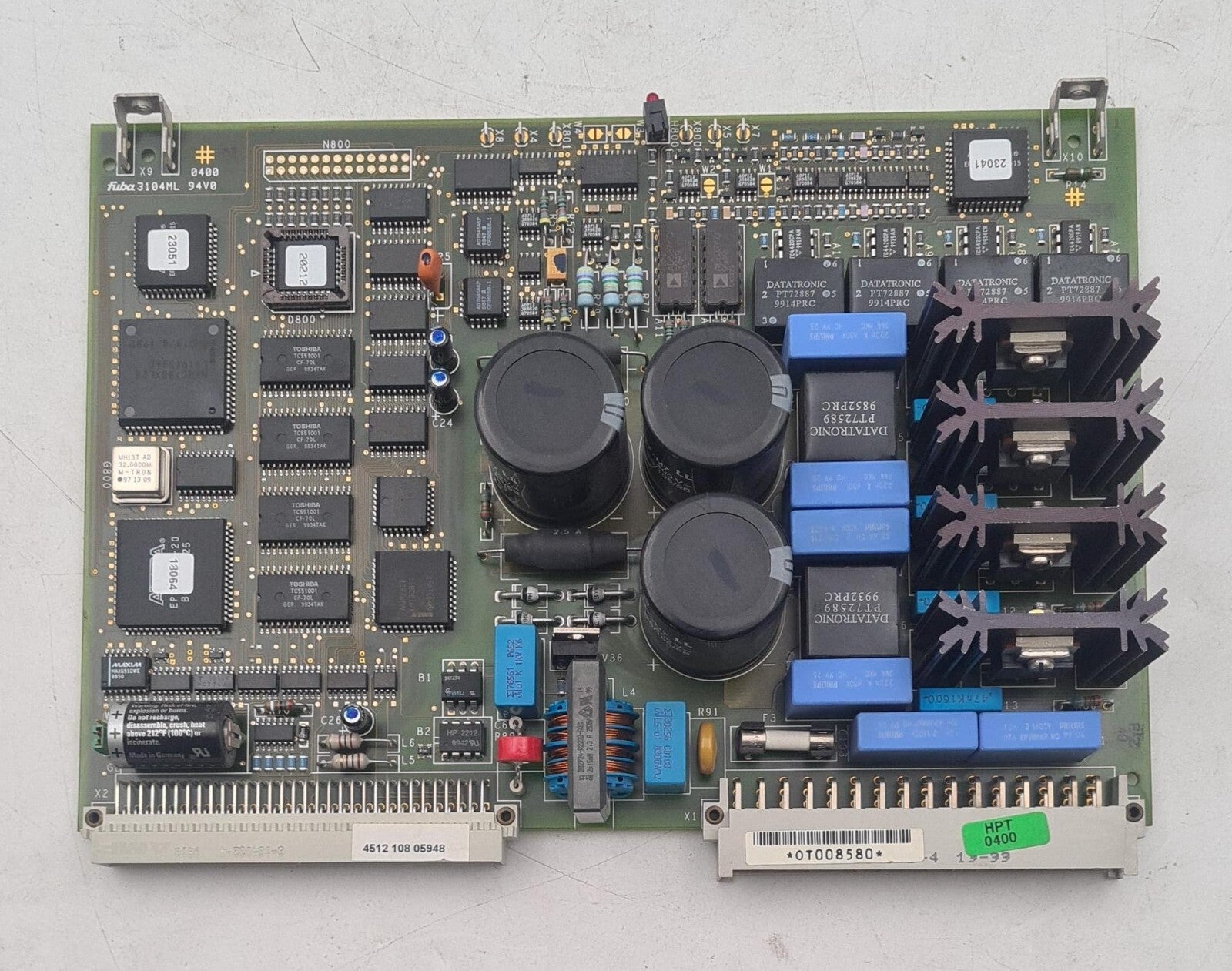 Philips Easy Diagnost R/F Room RAD Circuit Board 4512 108 05948 PCB