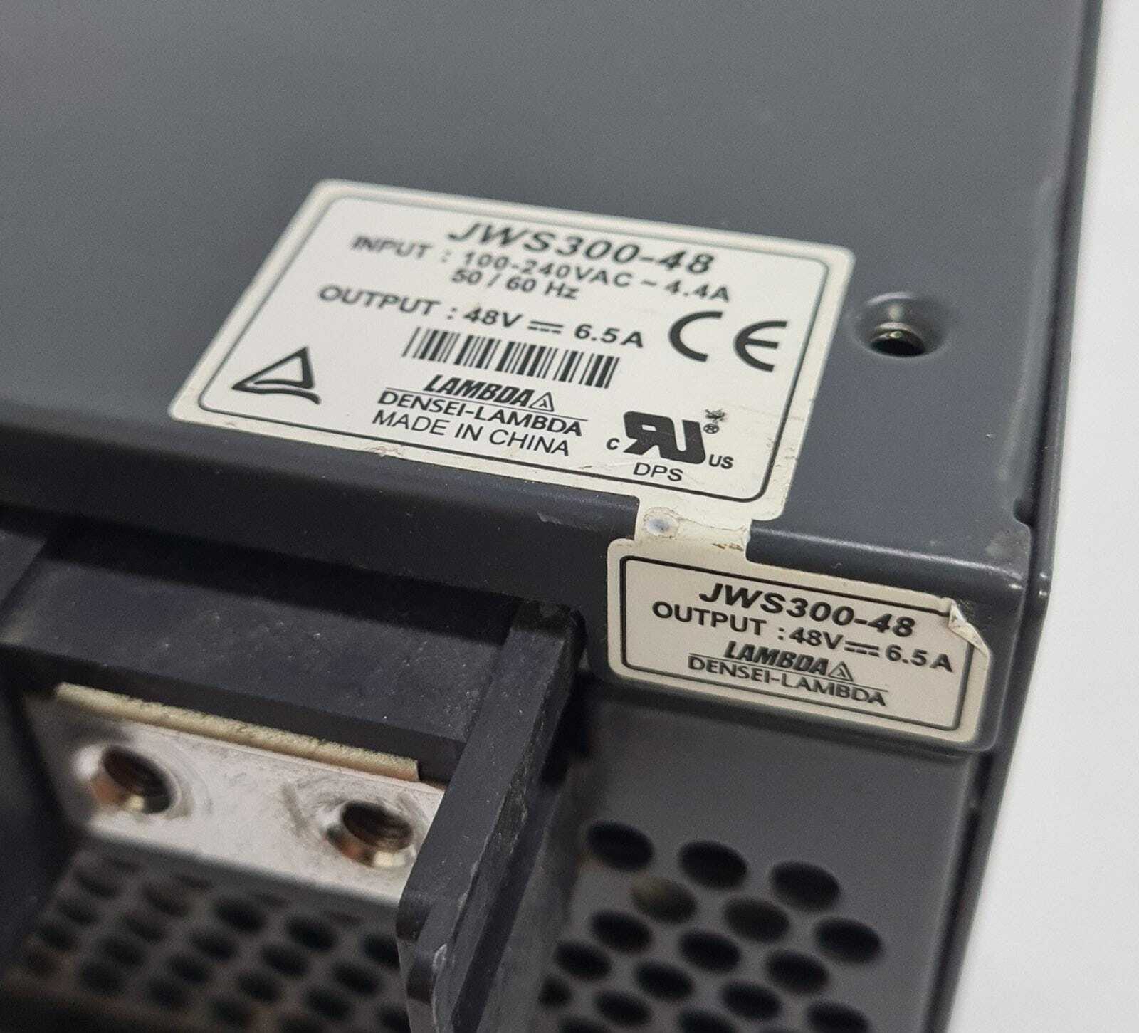 Densei Lambda JWS300-48 power supply 100-240VAC 4.4A 50/60Hz