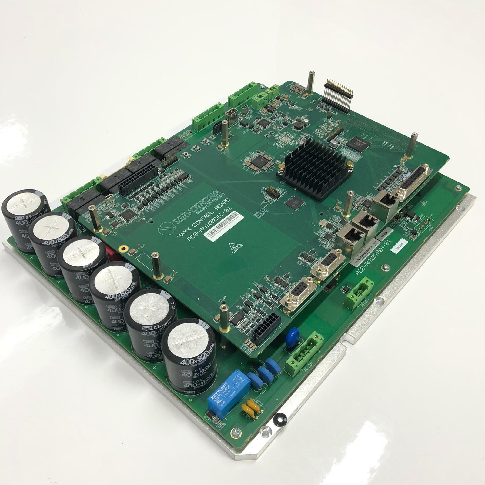 Servotronix MAXX 7 POWER Scara & Control board PCB-RM100CEC-02 PCB-RM107P04-01