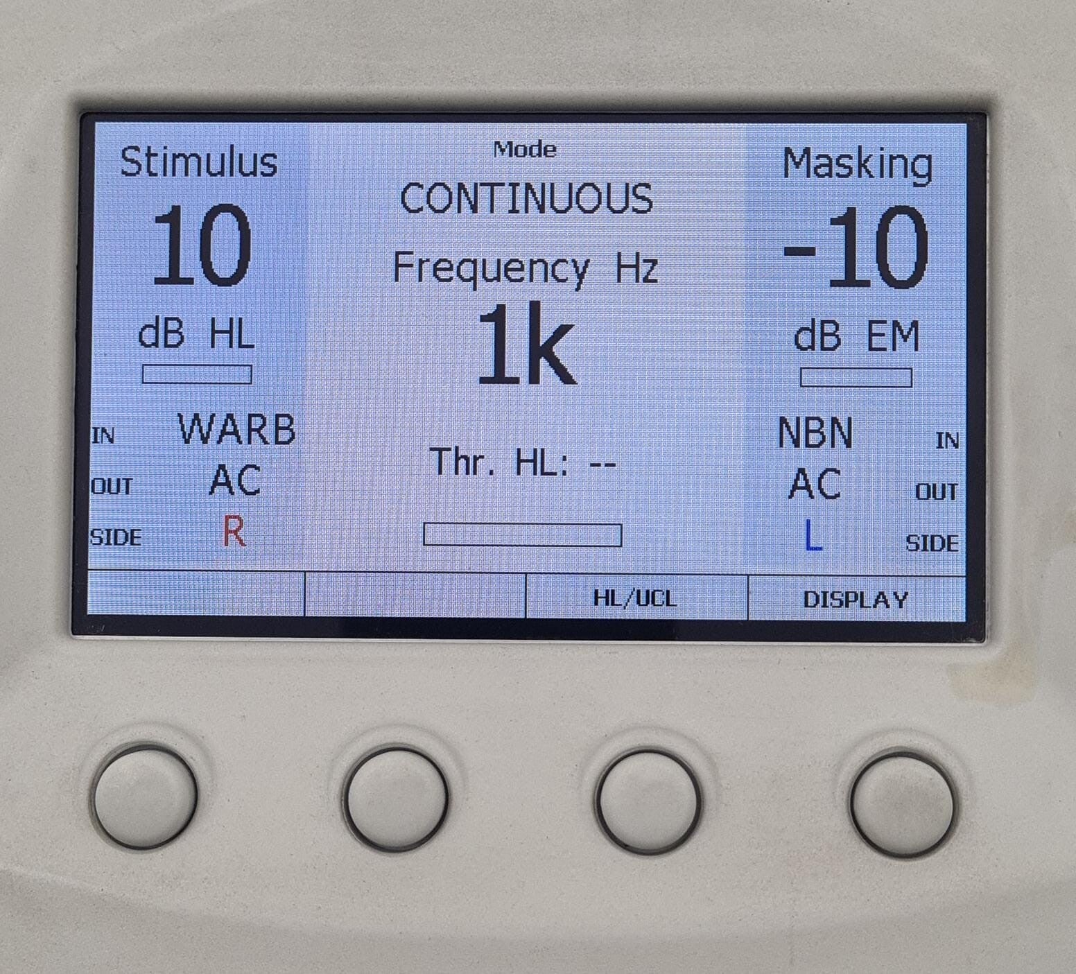 Inventis BELL BASIC Screening Audiometer TDH-39 REF 10143 **AS-IS**