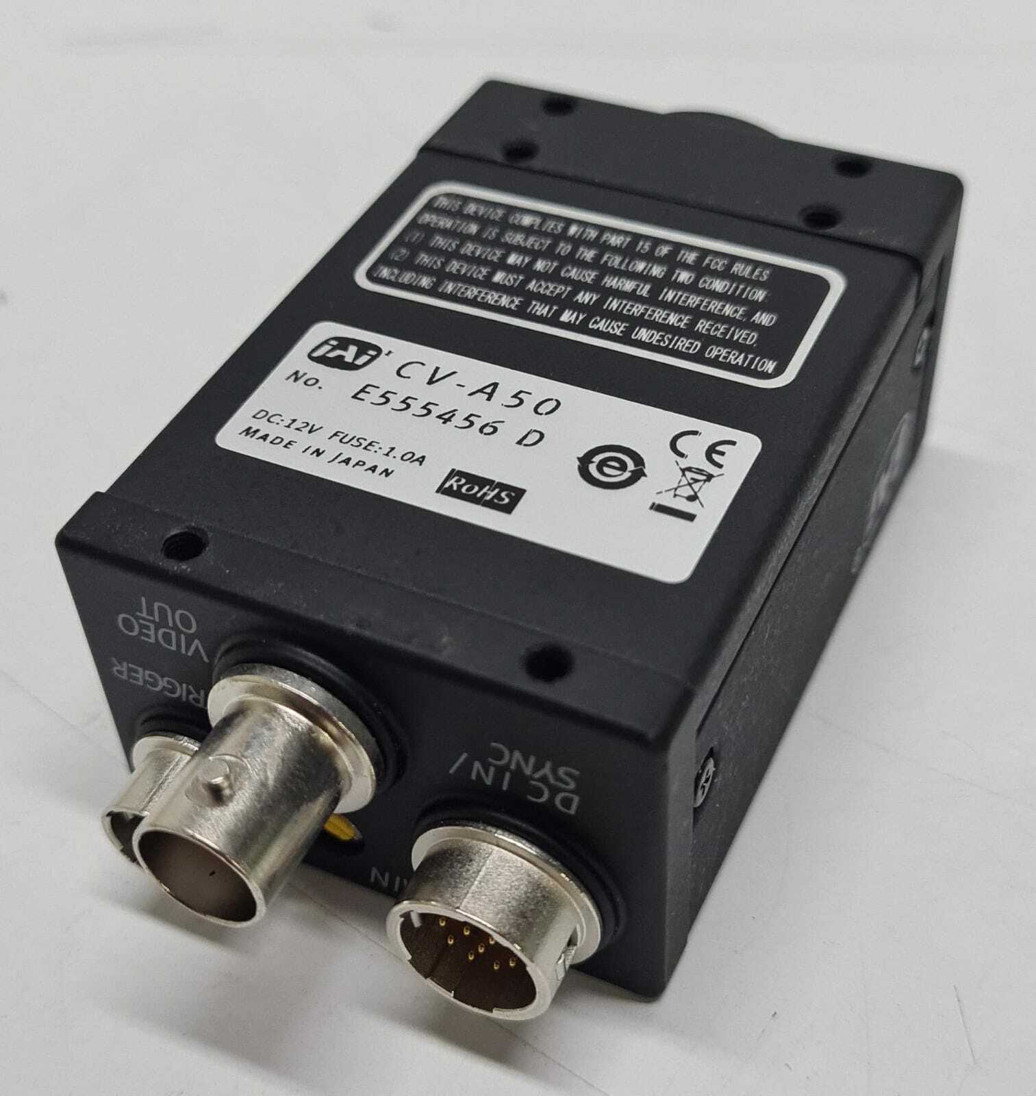 JAI CV-A50 Industrial Compact CCD Monochrome Camera 12V DC