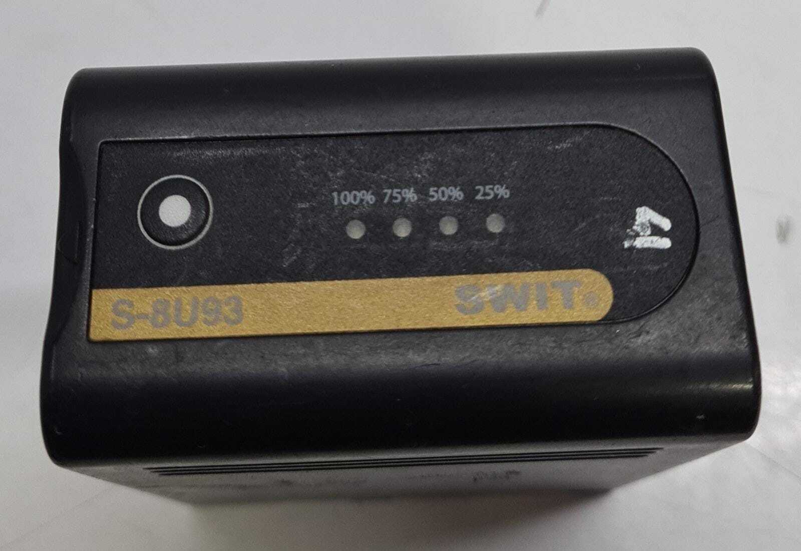 SWIT S-8U93 14.4V 86Wh Li-ion battery pack for Sony cameras