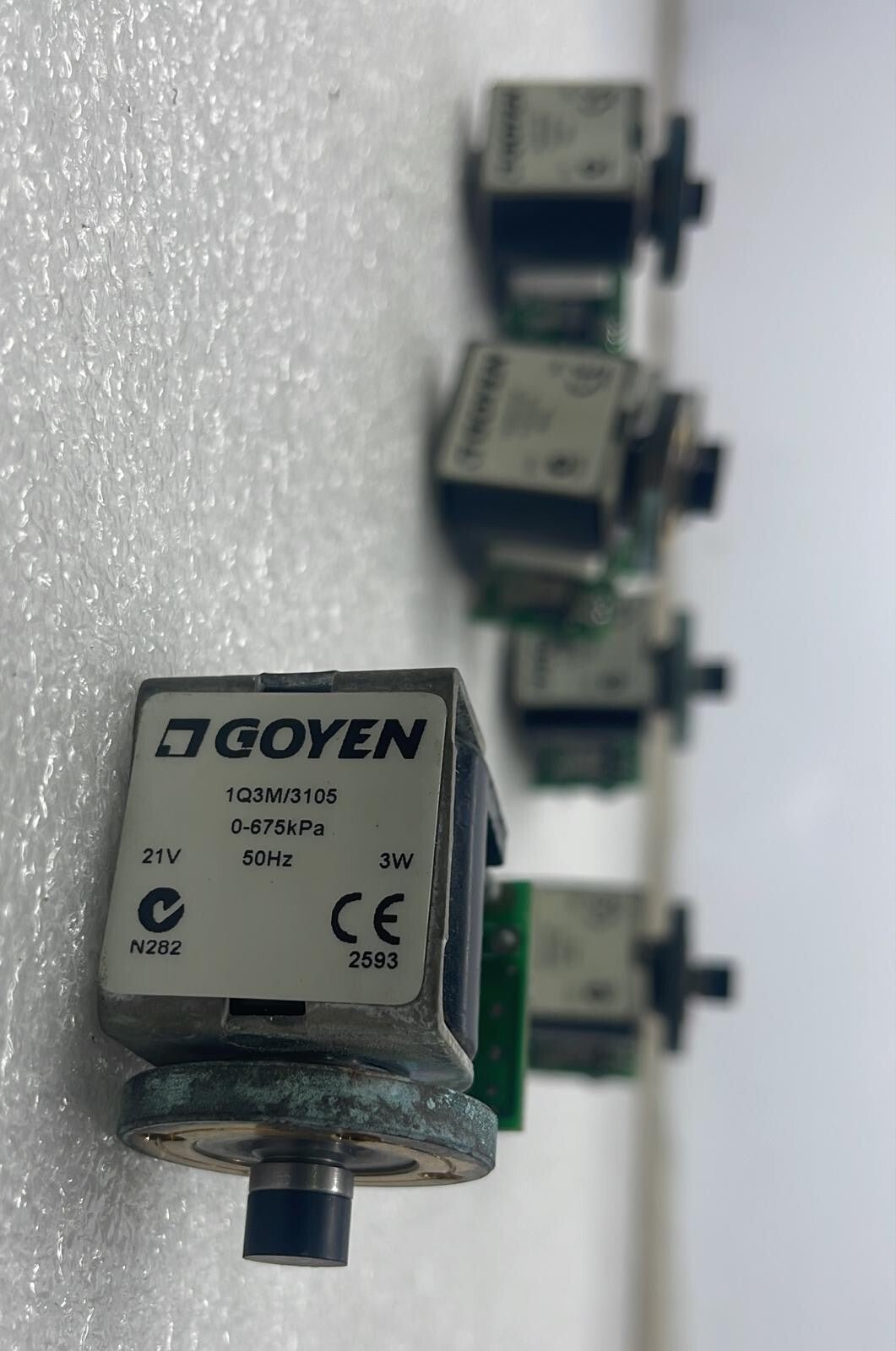 [LOT OF 6] GOYEN 1Q3M/3105 0-675kPA 21V 50Hz 3W