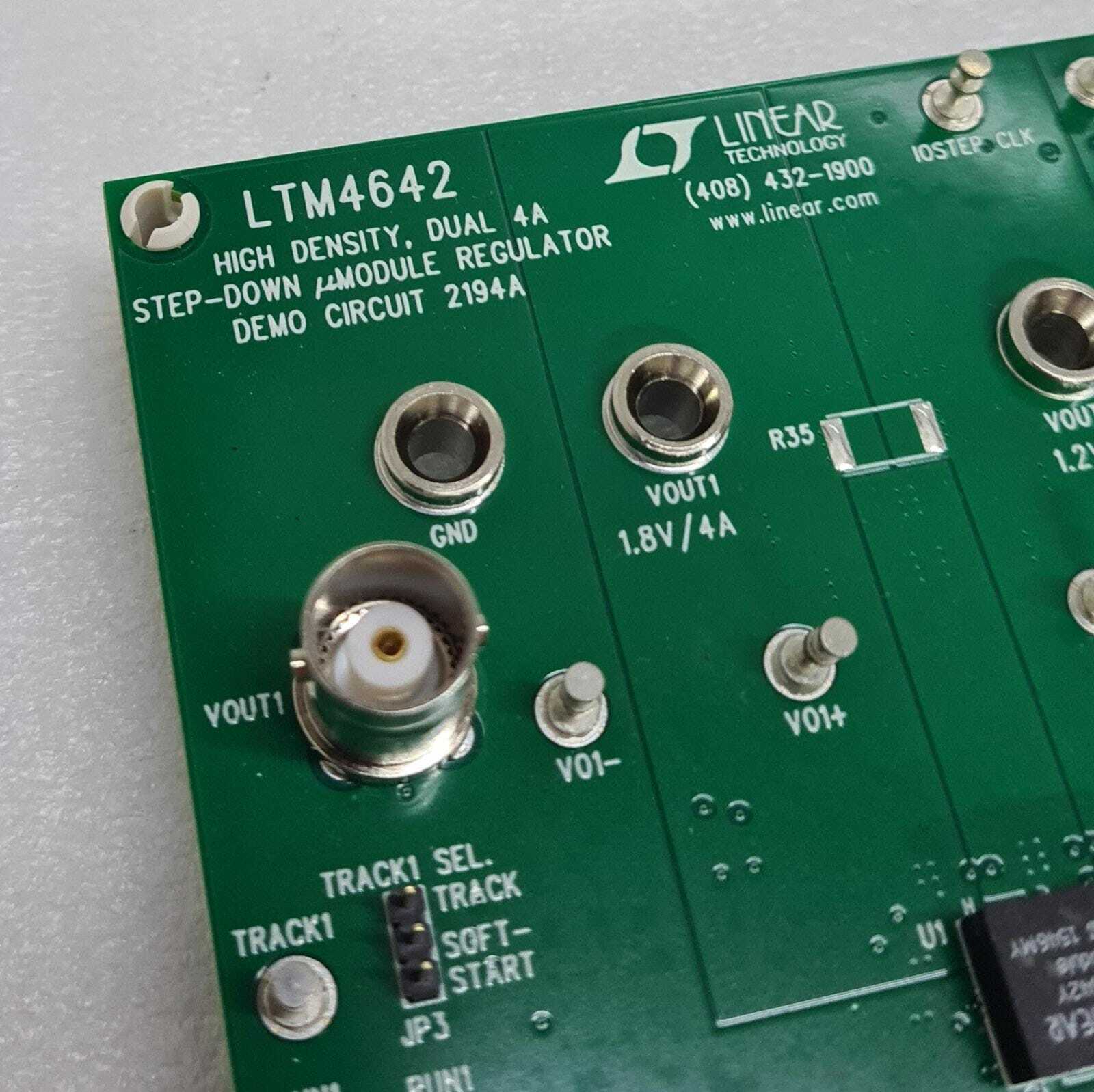 Linear Technology LTM4642 Module Regulator Demo Circuit 2194A Board