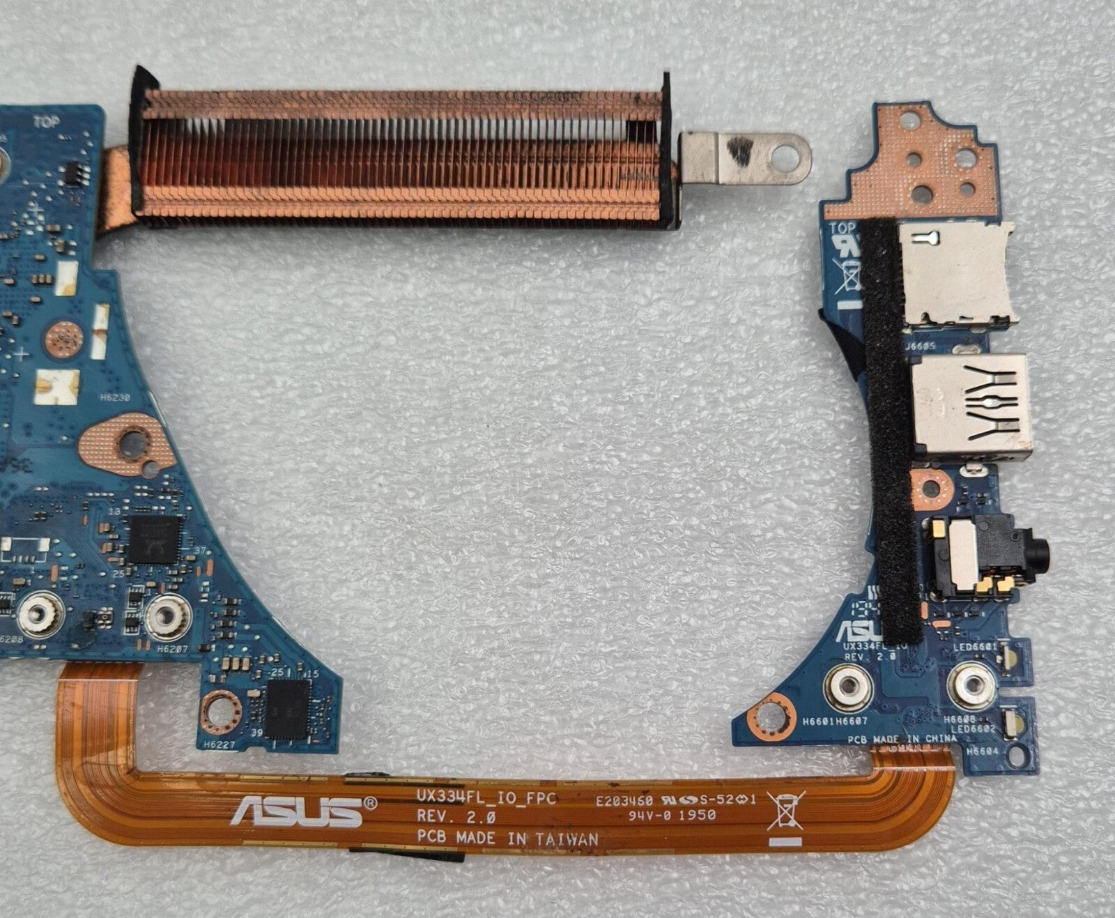 ASUS UX334FL MAINBOARD i5 10TH GEN Laptop Motherboard W/ UX334FL SCREEN BOARD