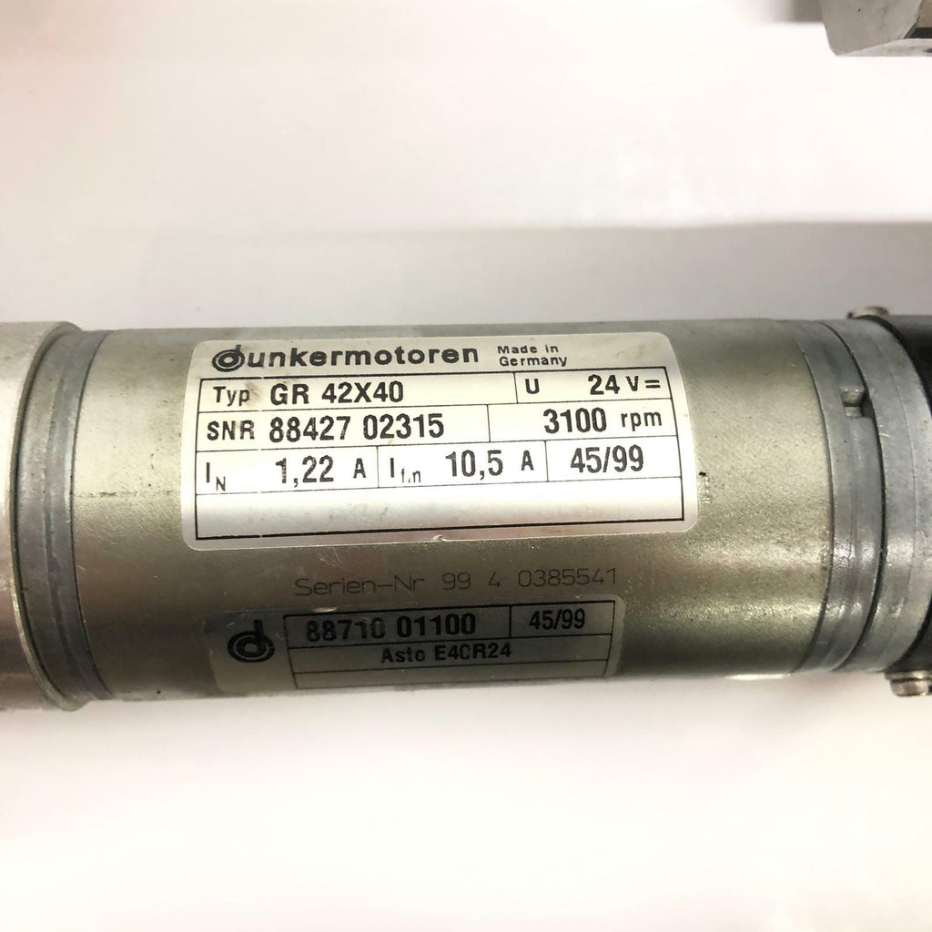 Kollmorgen Artus VL200653A Linear Actuator & Dunkermotoren Motor GR 42X40 800mm