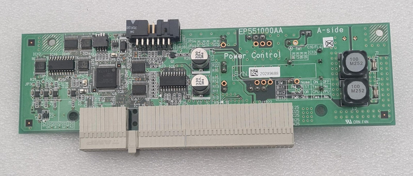 Hitachi ALOKA EP551000AA Power Control PCB Board Prosound 7 Ultrasound System a7