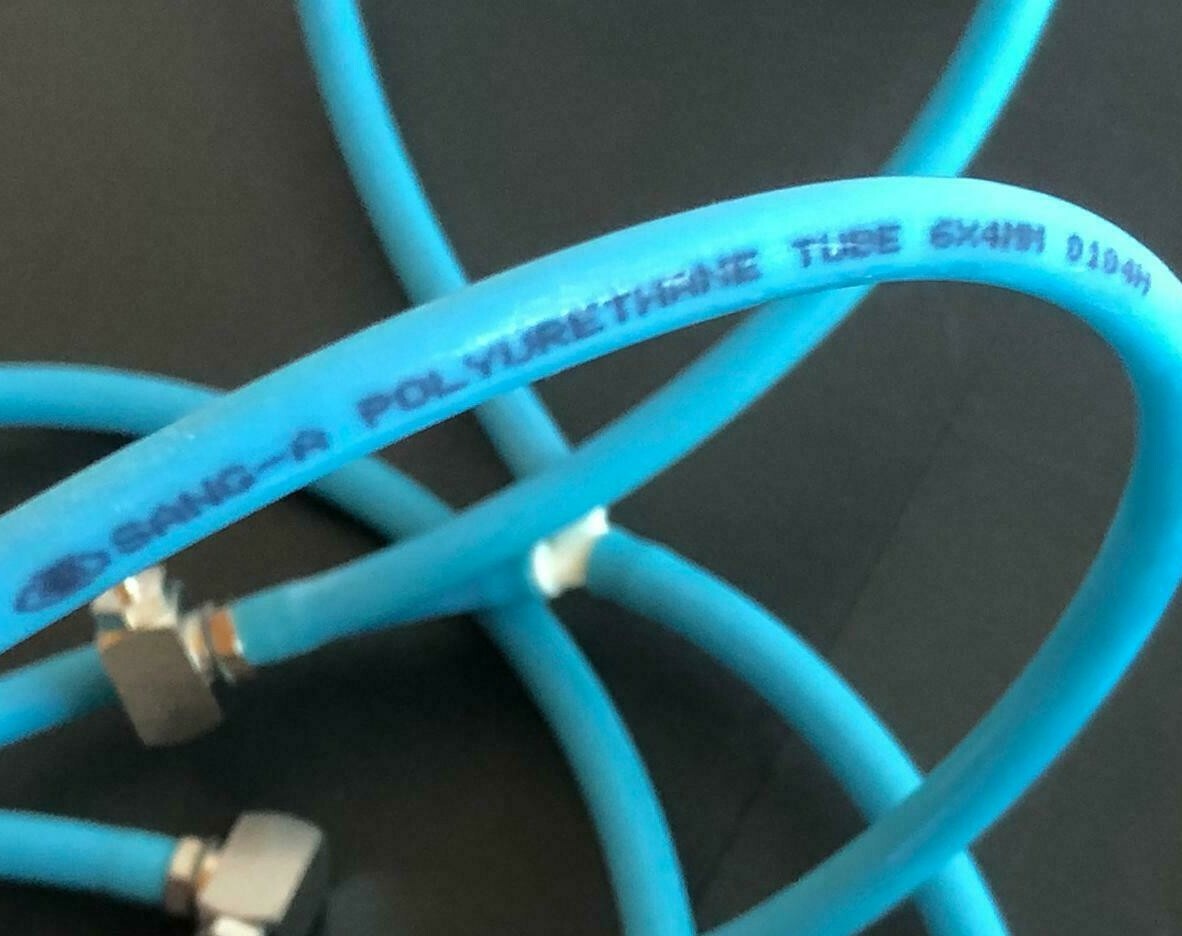 SANG-A APEX Flow Speed Control Polyurethane Tube 6x4mm 0104h Fitting PrePress