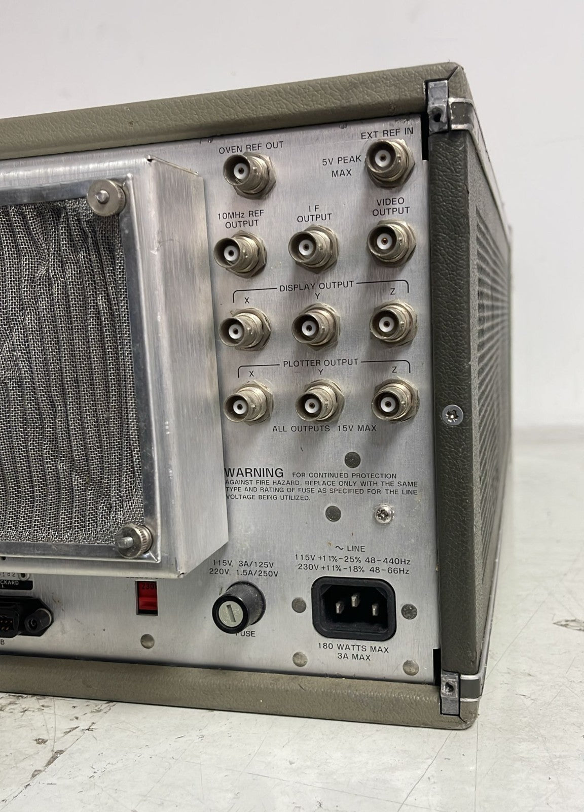 HP / Agilent 3585A Spectrum Analyzer 20Hz-40MHz **AS IS