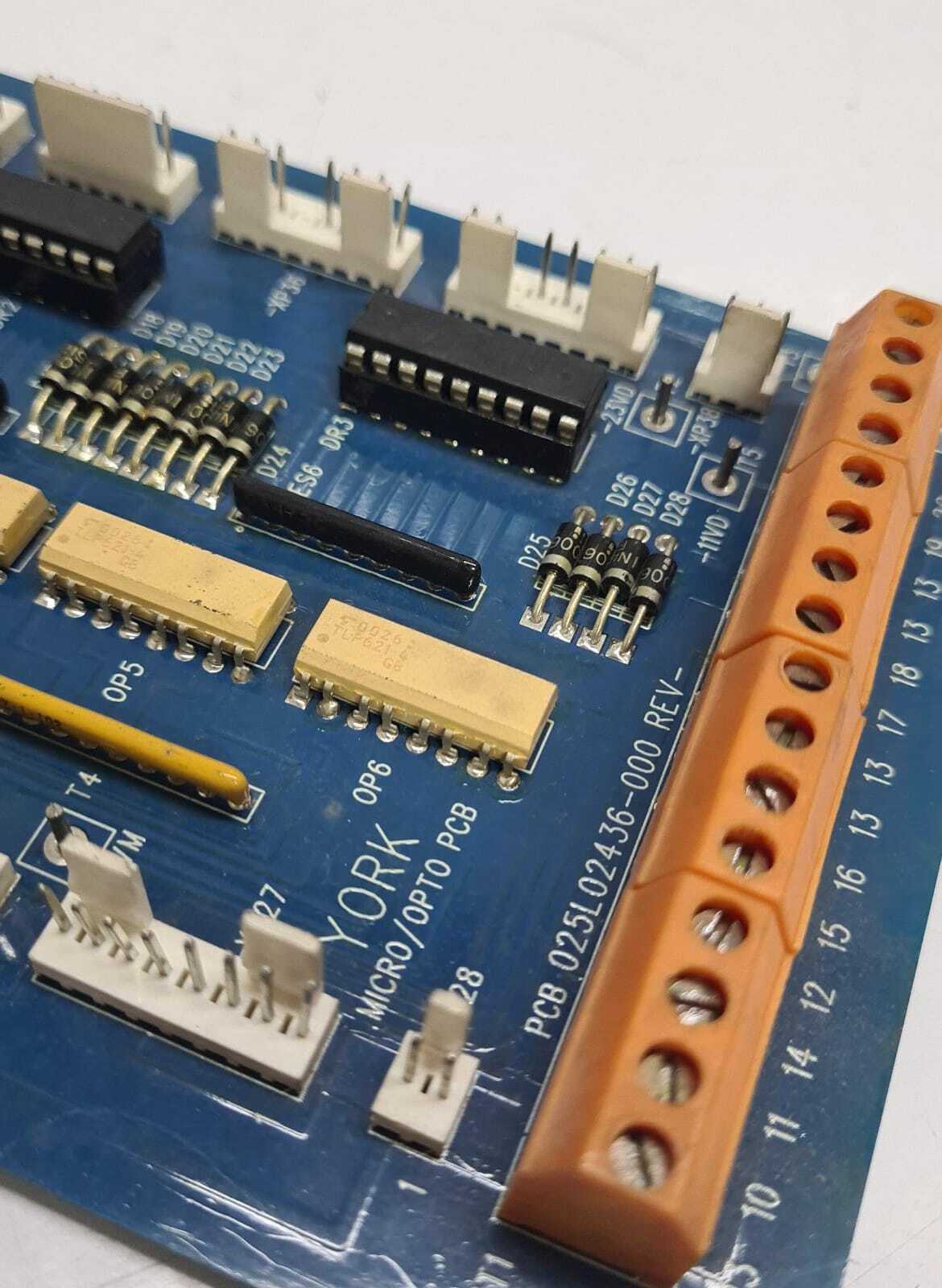 JOHNSON Controls YORK Micro/ OPTO PCB 025L02436-000