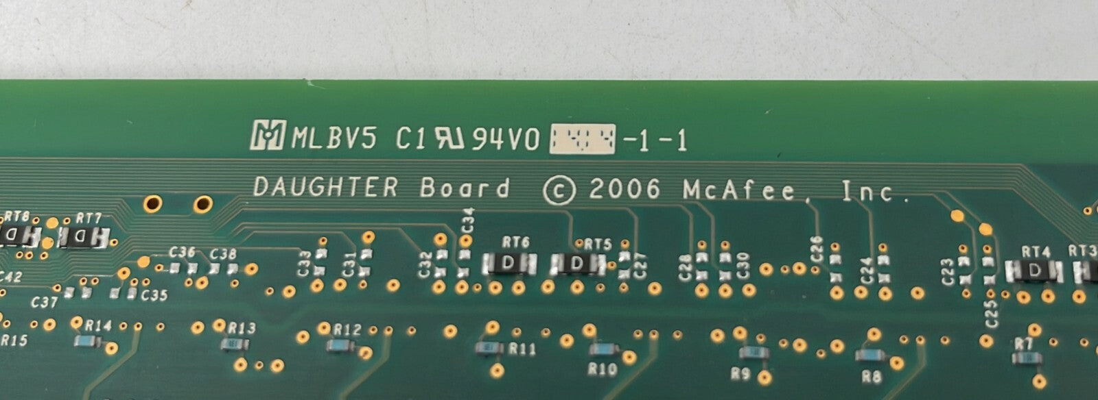 McAfee Network Security Platform M-3050 Daughter Board 500-1036-00-G