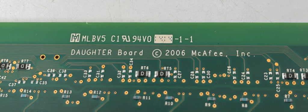 McAfee Network Security Platform M-3050 Daughter Board 500-1036-00-G