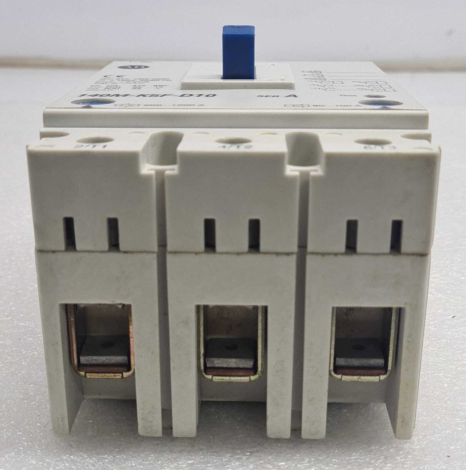 Allen-Bradley 140M-K5F-D10 Circuit Breaker IEC947 VDE0660