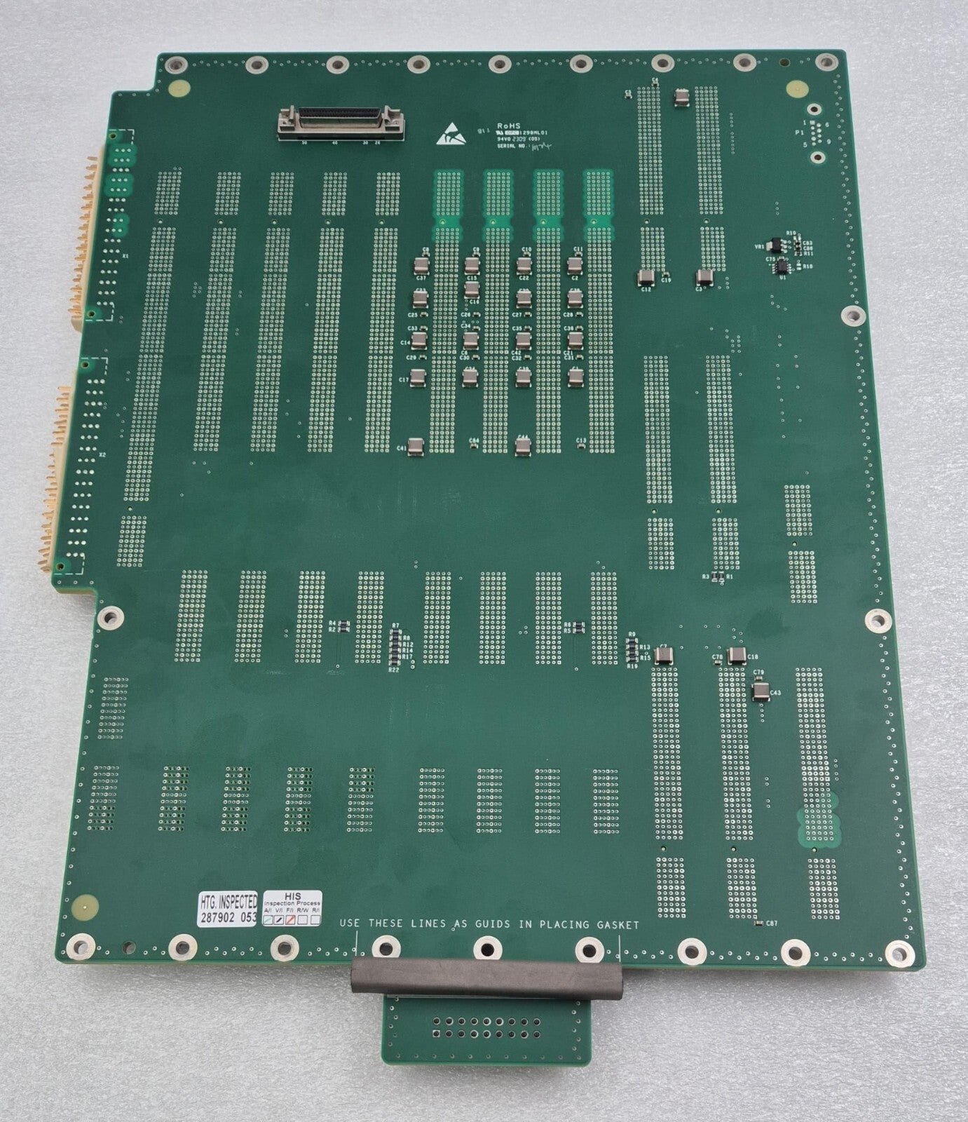 GE Healthcare LOGIQ Vivid E9 Ultrasound GA302685 FREY BACKPLANE BOARD GA200685