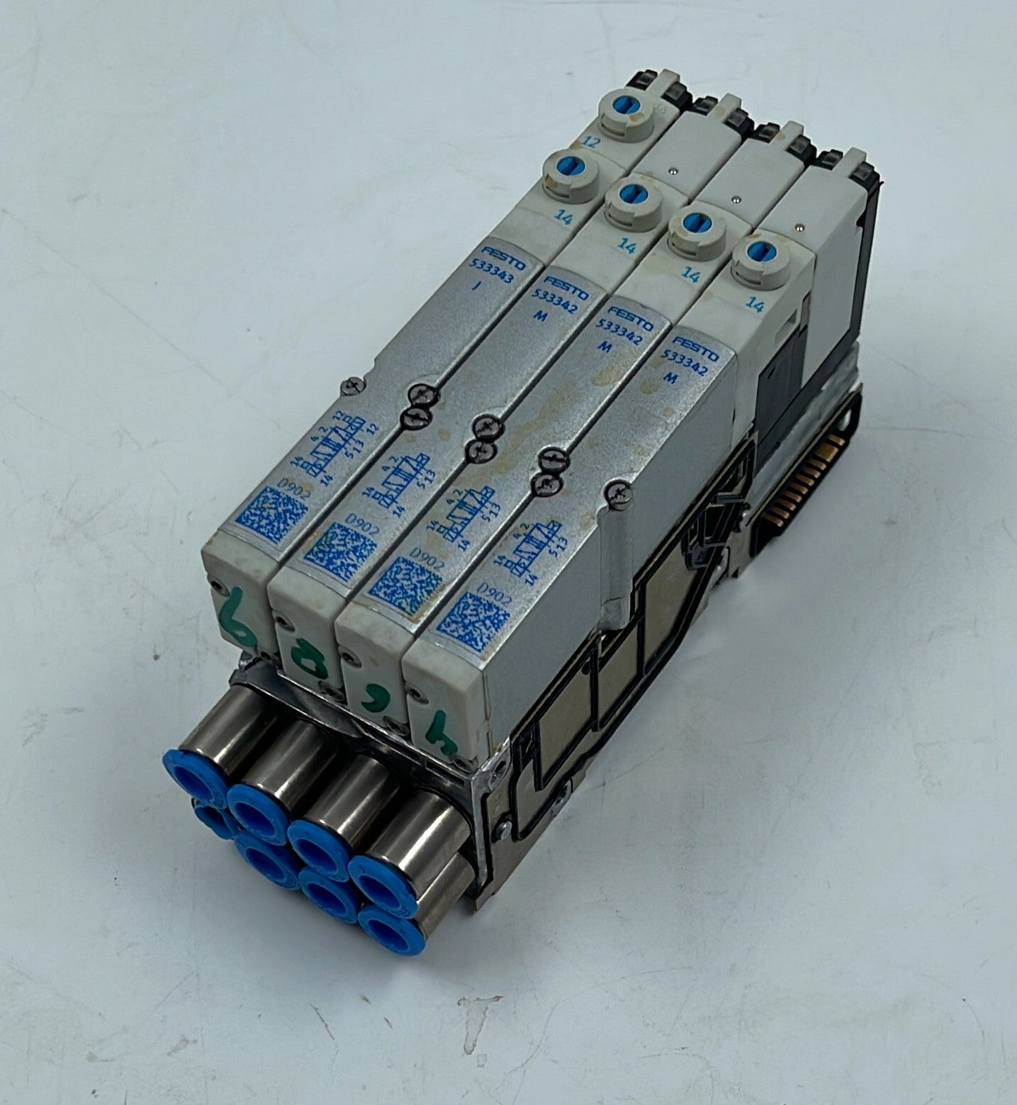FESTO Electric Solenoid Valve 533342/533343 W/ VMPA1-FB-EMS-8
