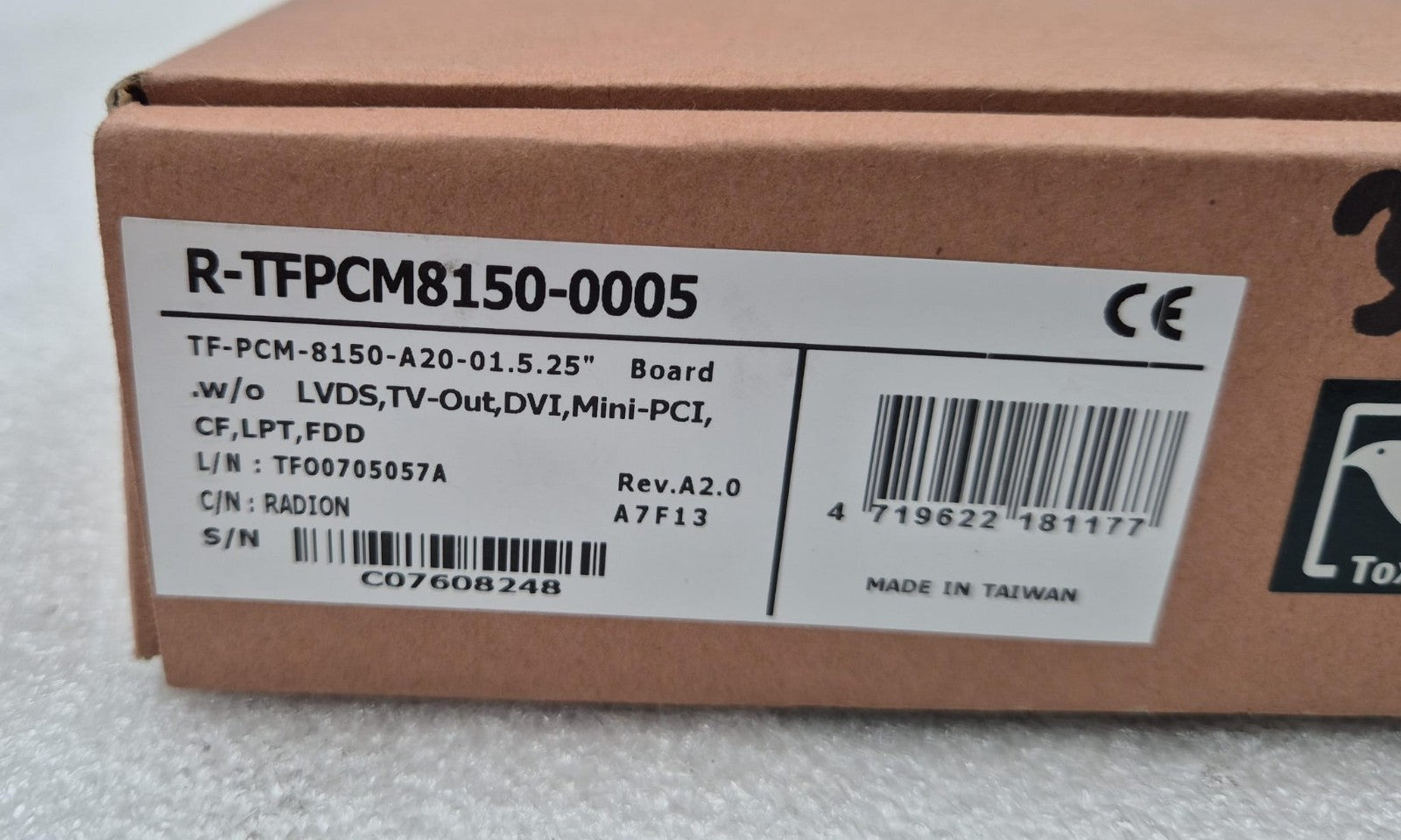 Advantech PCM-8150 Rev: A2.0-C 1907815007 Industrial Computer Module *NEW KIT*