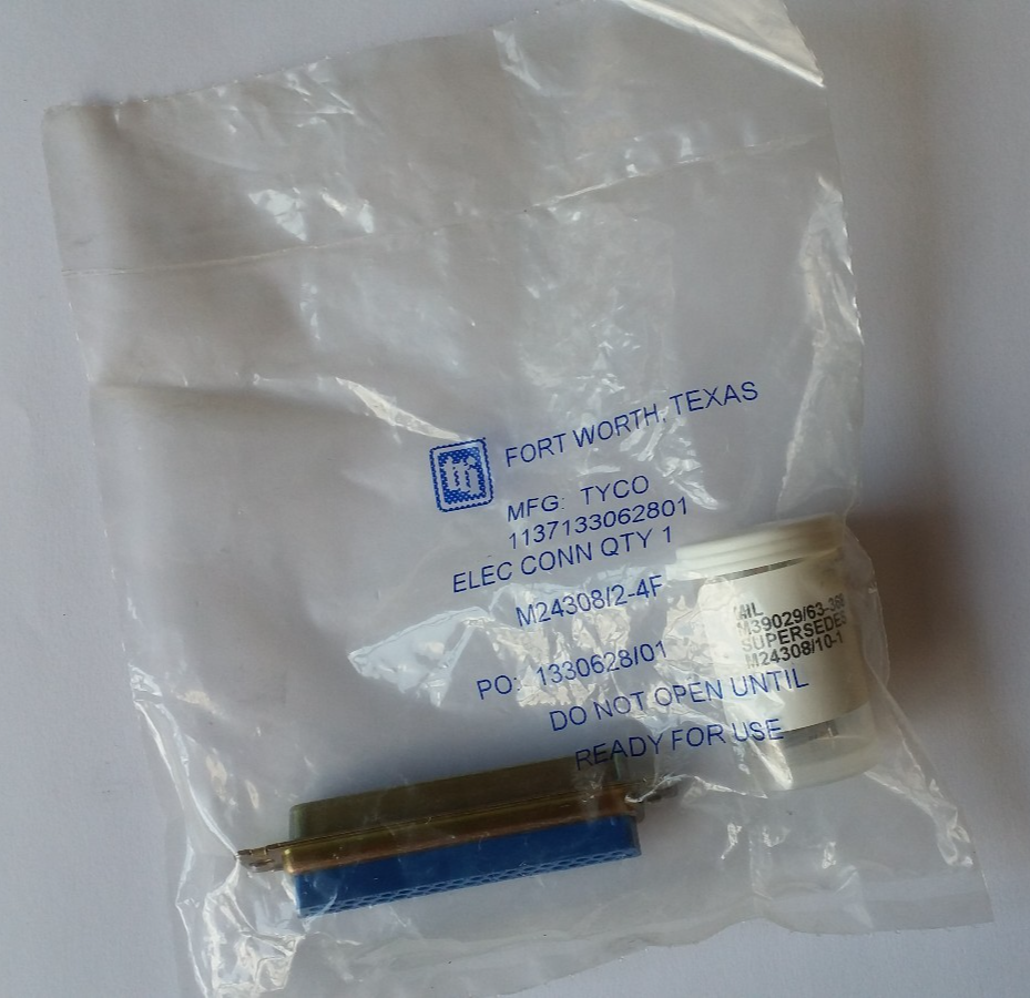 tti M24308/2-4F Circular MIL Spec Contacts Socket M39029/63-368