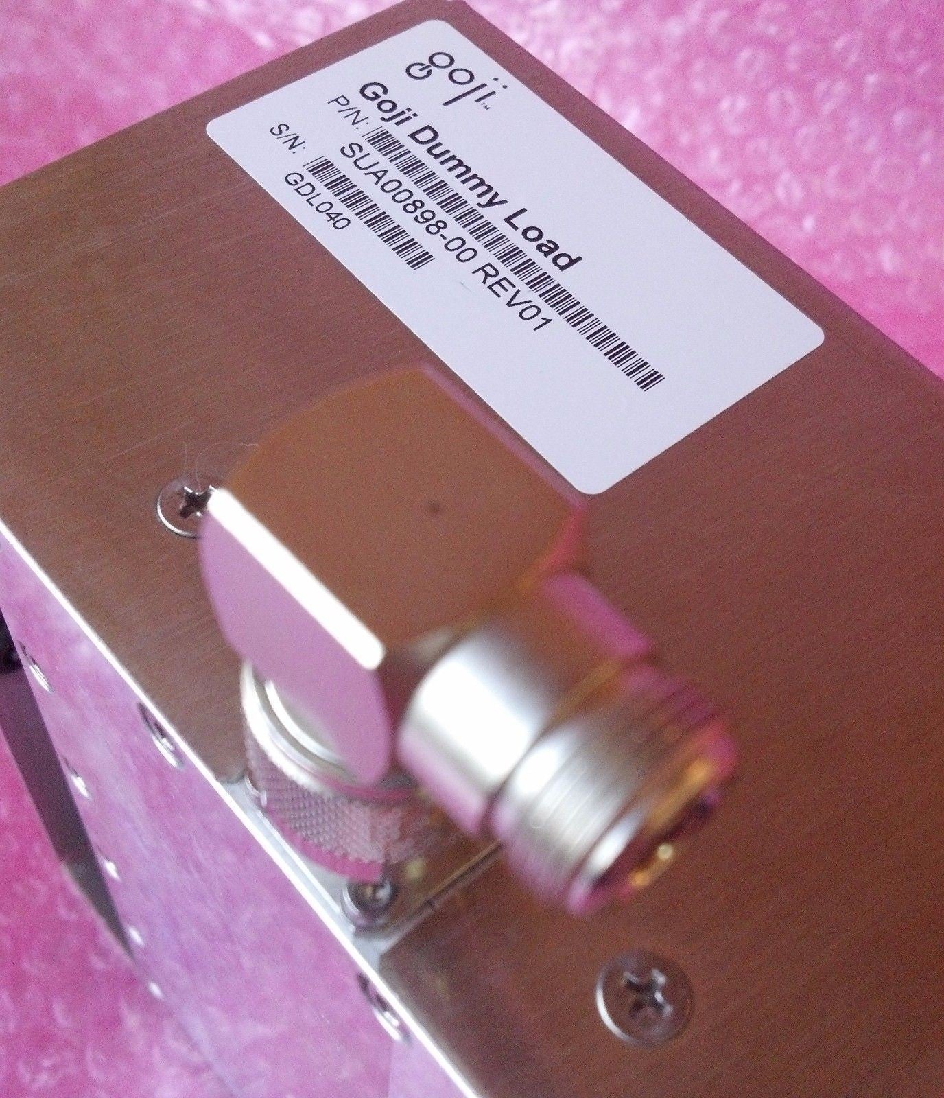 Goji Dummy Load SUA00898 00 Rev 01 Gdl 040 2 Fans Attached Connector Assembly