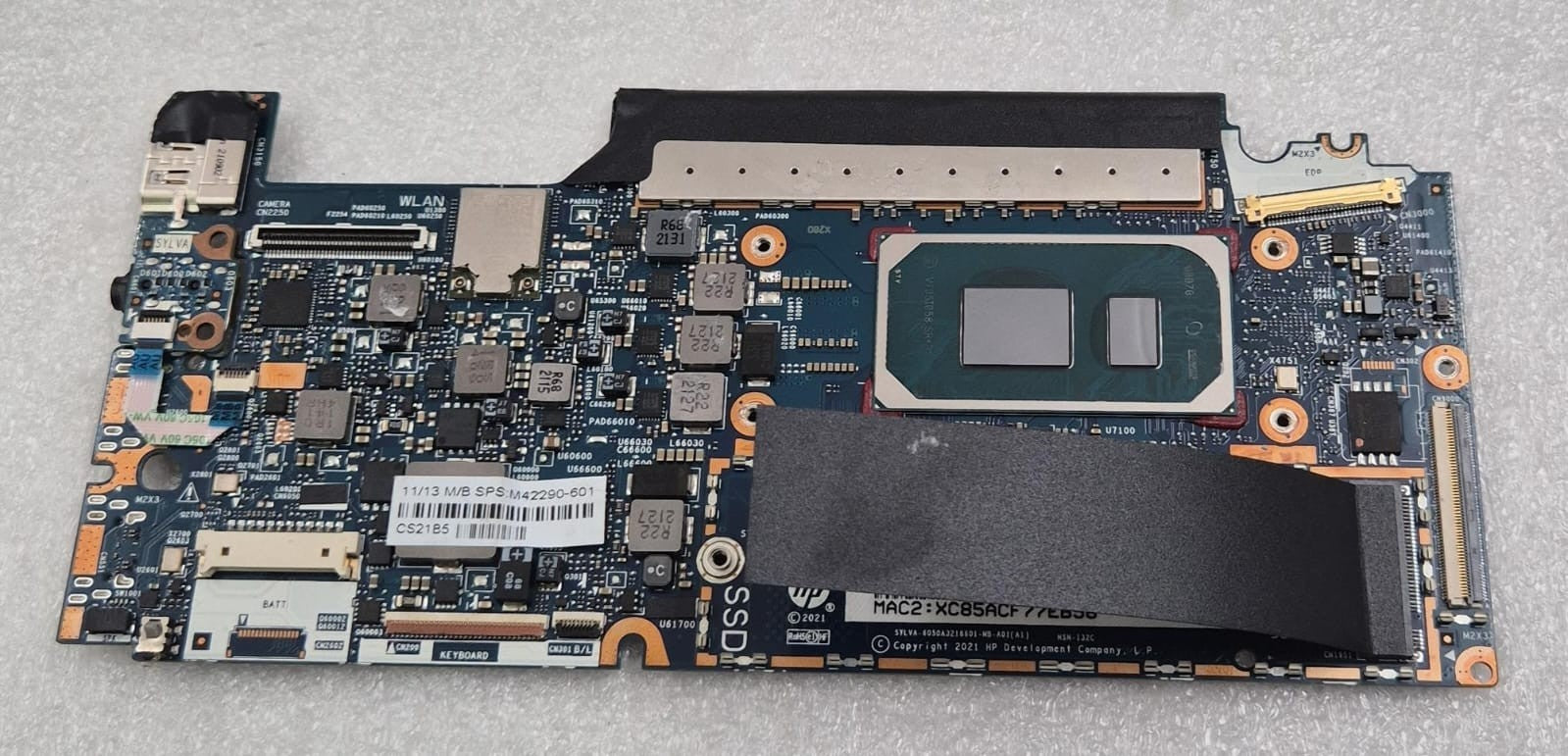 M42290-601 HP Elite Dragonfly G2 Motherboard Intel i7-1165G7 SRK02