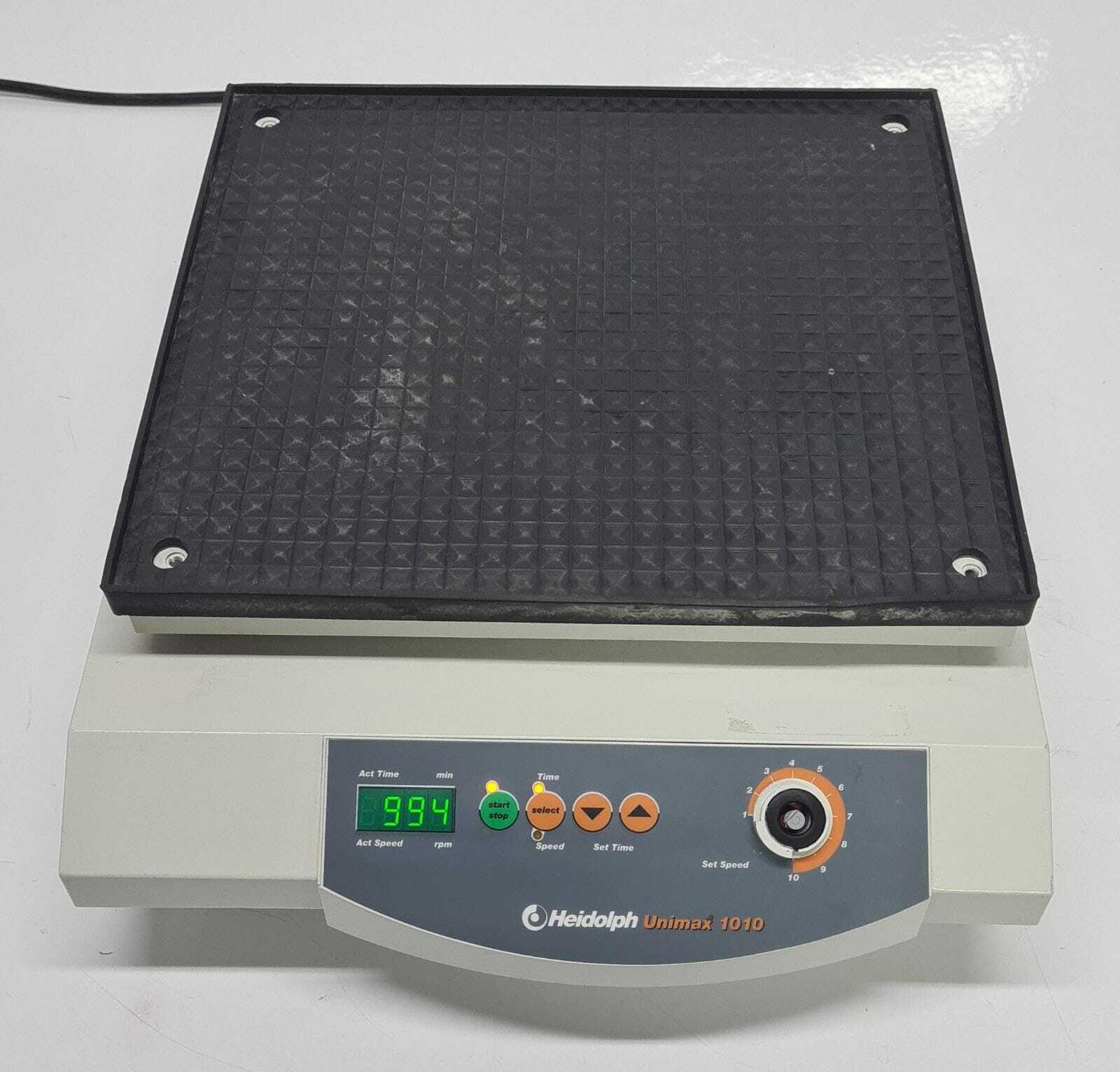 Heidolph Unimax 1010 DT Orbital Shaker Platform 500 RPM Rotator Culture Digital