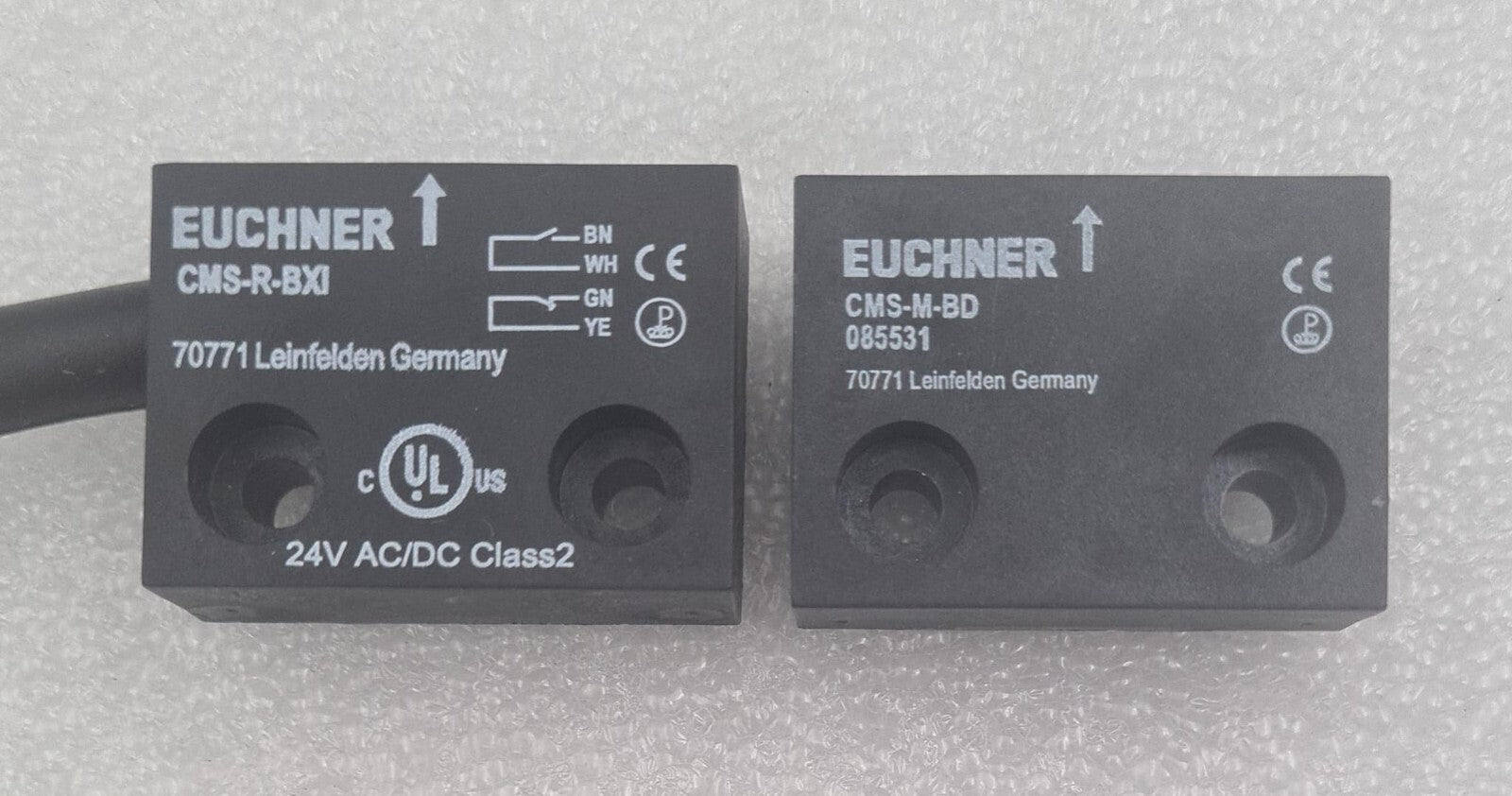 EUCHNER CMS-R-BXI Sensor Switch 24V AC/DC & CMS-M-BD Magnetic Sensor