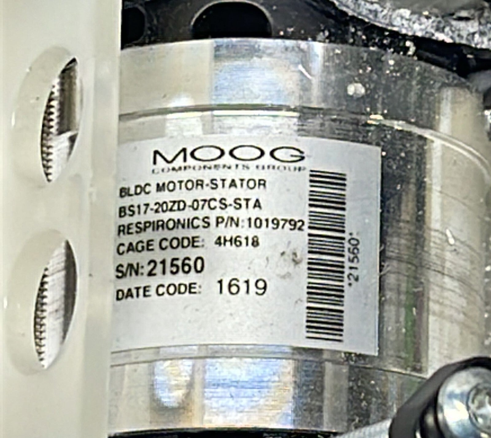 MOOG BLDC MOTOR-STATOR BS17-20ZD-07CS-STA 1019792