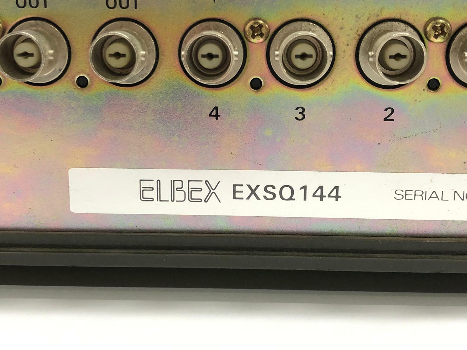 Elbex Quad Switcher EXSQ144 CCTV Video Control Vga Security Controller