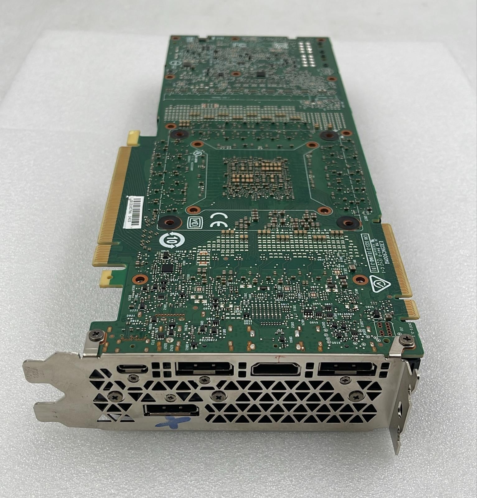 NVIDIA GeForce RTX 2080 Ti graphics card full assembly view