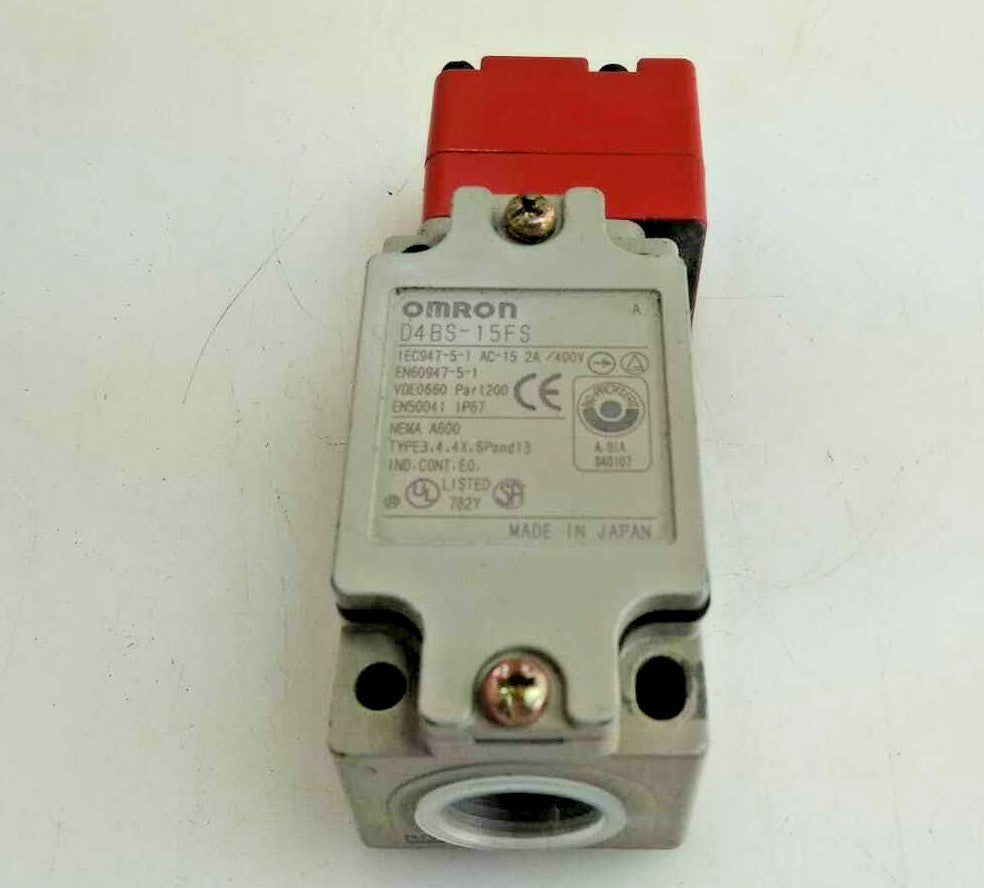 Omron Switch Safety D4bs 15fs Dpst 2a 400v
