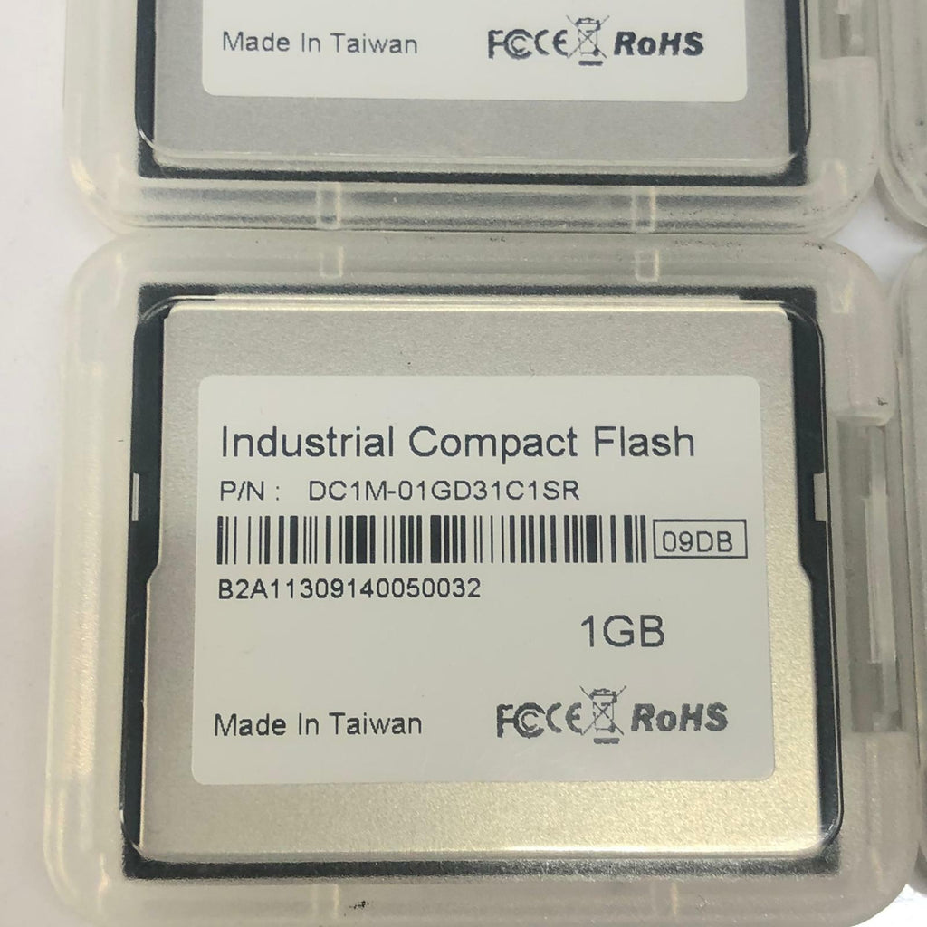 [4 Pcs] INNODISK CF-I1GB Card Compact Flash I 1GB CF-I, 40MB/s, DC1M-01GD31W1D