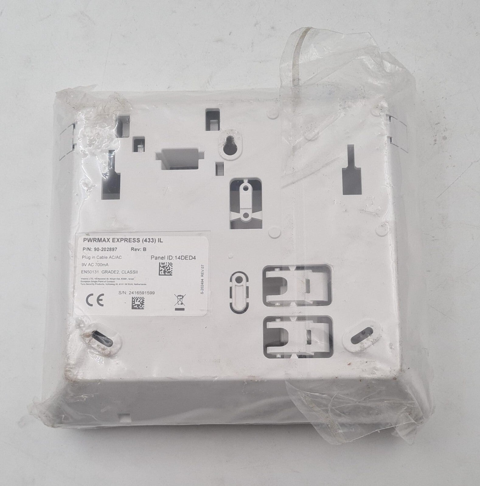 Visonic PWRMAX EXPRESS (433) IL 90-202897 SURVEILLANCE QUICKFIT