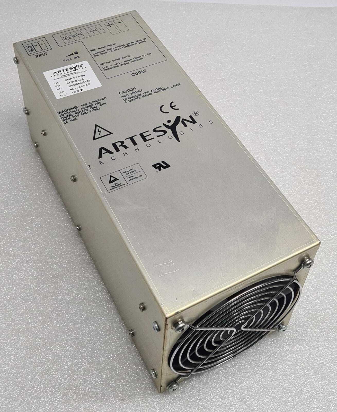 ARTESYN SMP/PF1024 91.0002.28 POWER SUPPLY 1000 W ** AS-IS