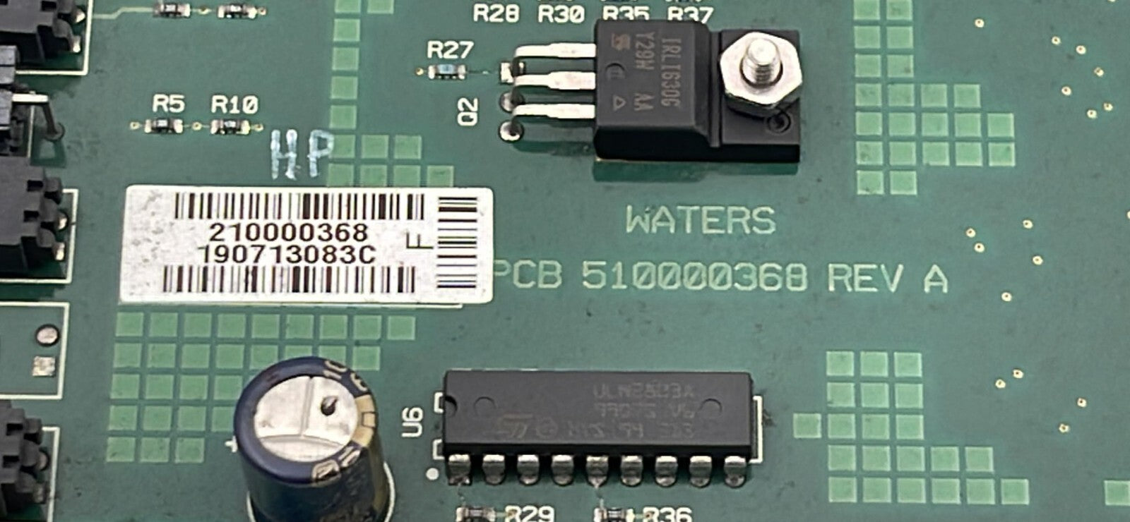 Waters Alliance 210000368 CPSM MTR / HC Driver Board PCB 510000368
