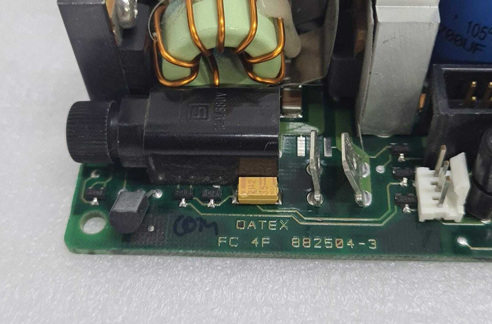 GE Datex Ohmeda FC 4F 882504-3 Power Supply Board 882507- 11/ 13/ 15