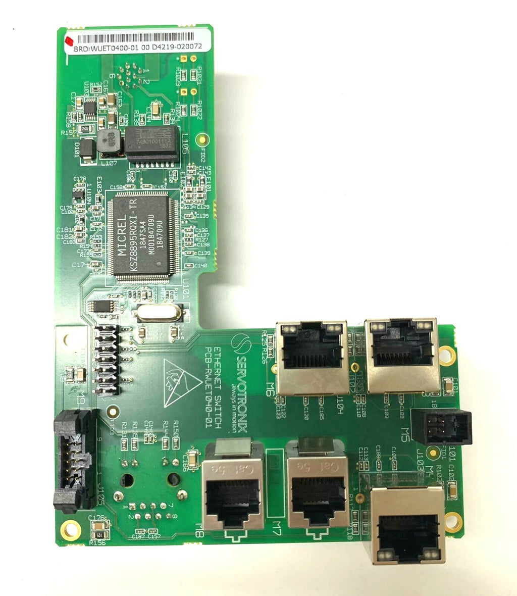 servotronix ethernet switch BRDRWUET0400-01 D4219-020075