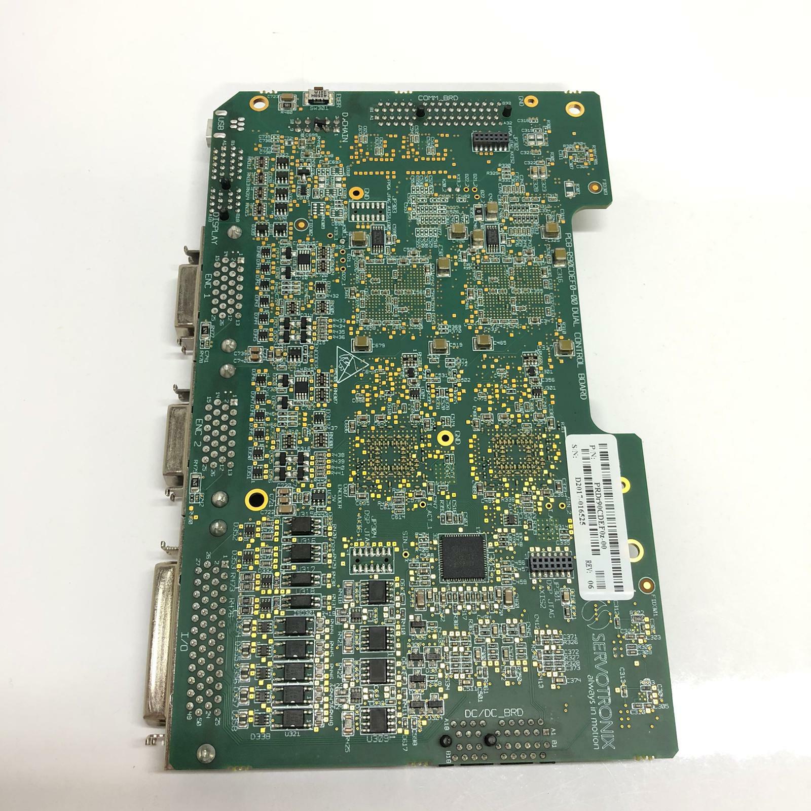 Servotronix Dual Control Board PRDr90CDEF0z-00 Rev 06 PCB-R90CDEF0-00