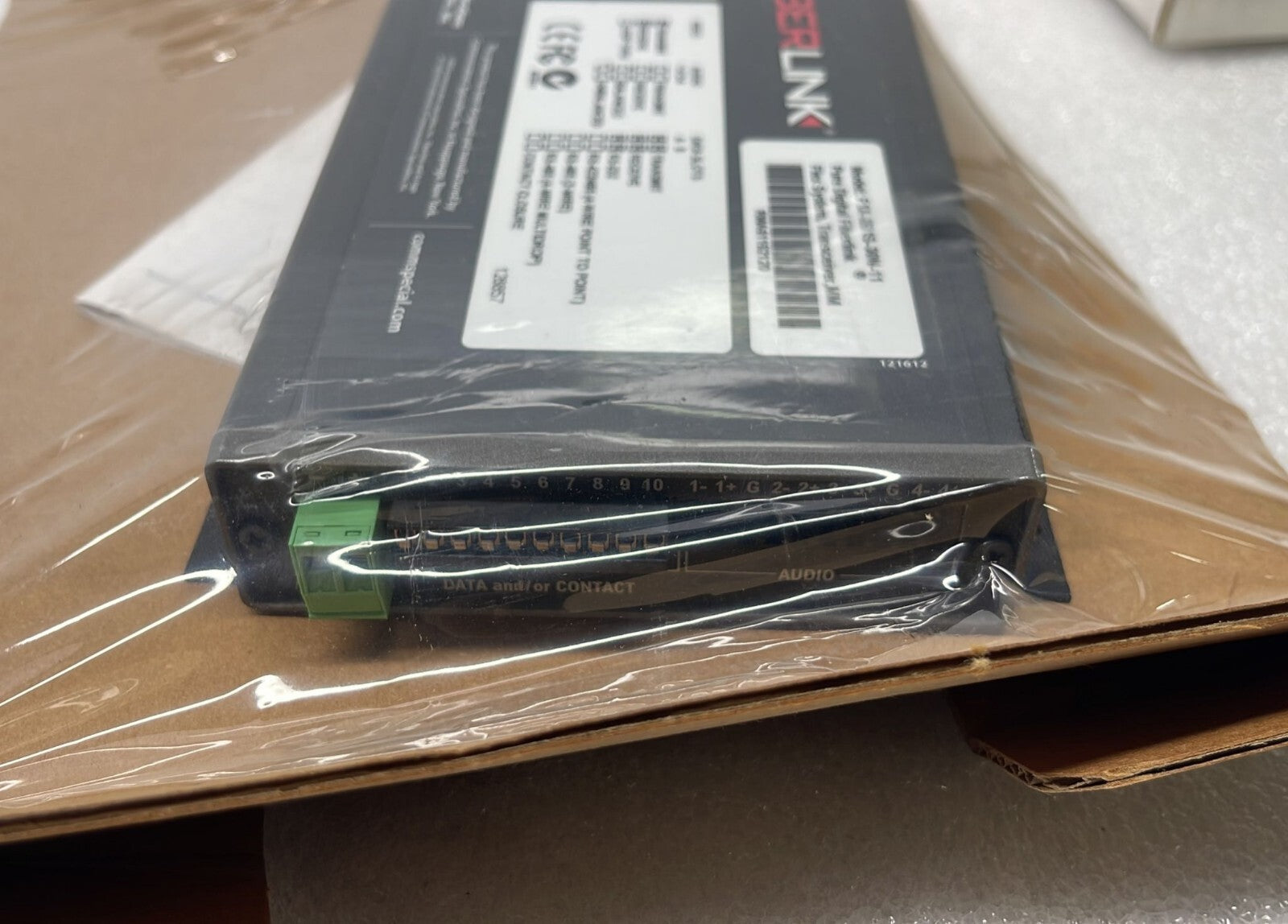 FIBERLINK F1X-2B1S-30N-11 Bi-Dir VIDEO+2 CHANNEL DATA 850nm TRANSCEIVER MM ST