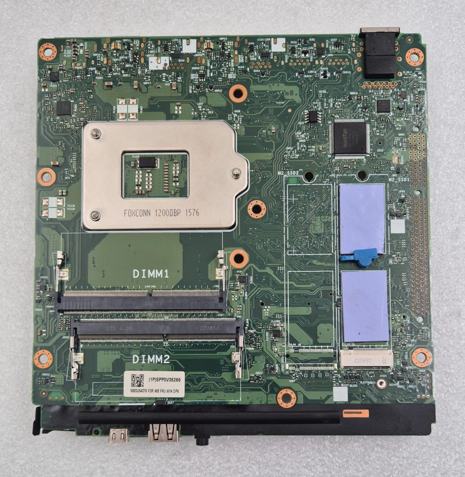 LENOVO ThinkCentre Desktop Motherboard MB H470 GH470 NM-C621 IQ4X0IL1 5B20U54379