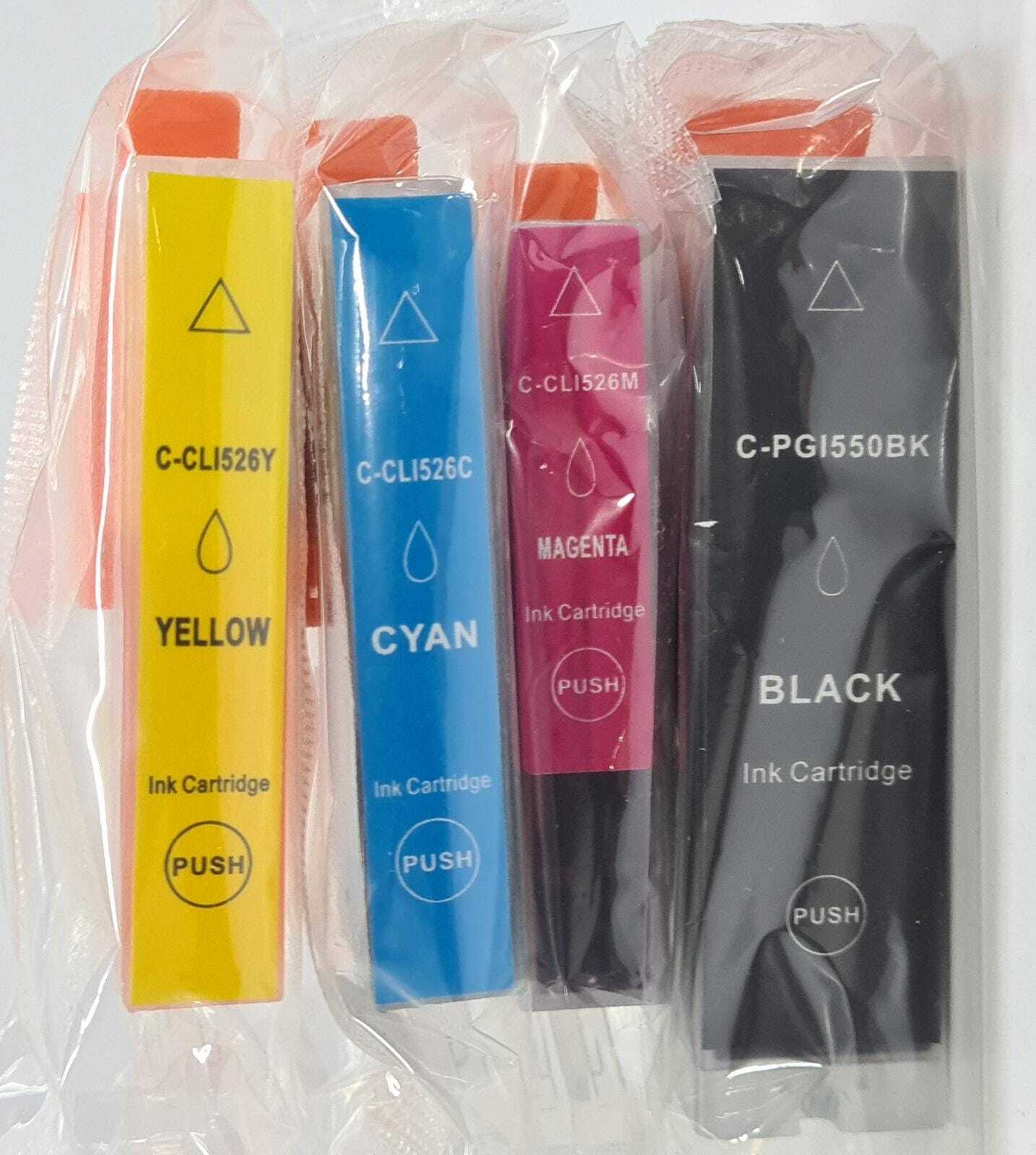 Sinocopy Ink Cartridge for Canon Printer 5x Cyan 5x Magenta 4x Yellow 2x Black