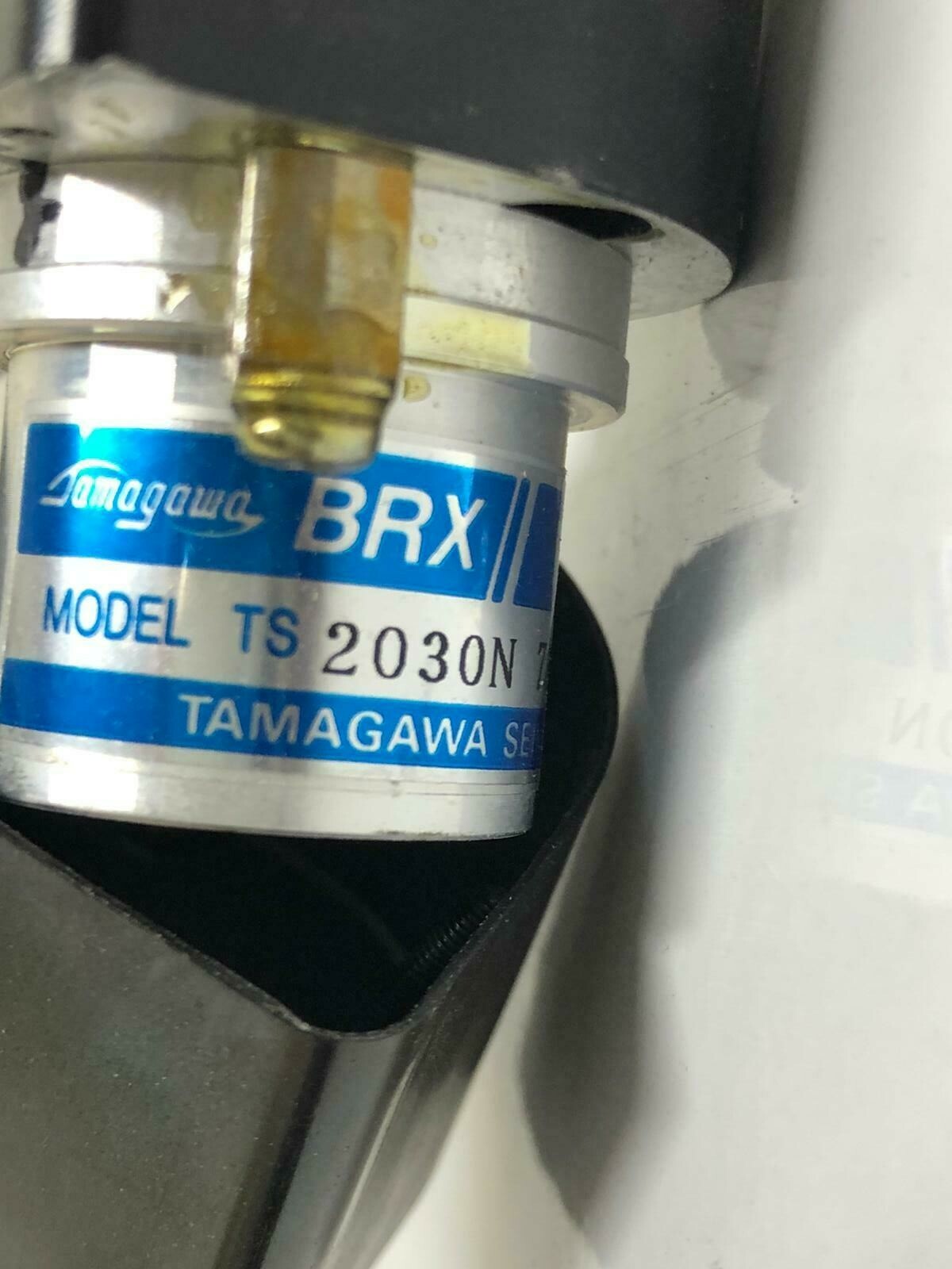 Used Yaskawa AC Servo Motor SGM-A8ARYC11 80W 200V 0.7A 3000R/Min TAMAGAWA BRX TS