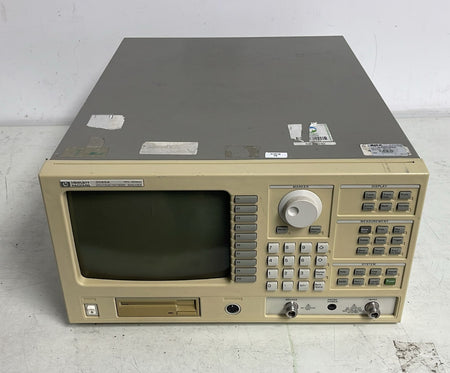 HP 3589A spectrum and network analyzer 10Hz to 150MHz for RF measurement and signal analysis