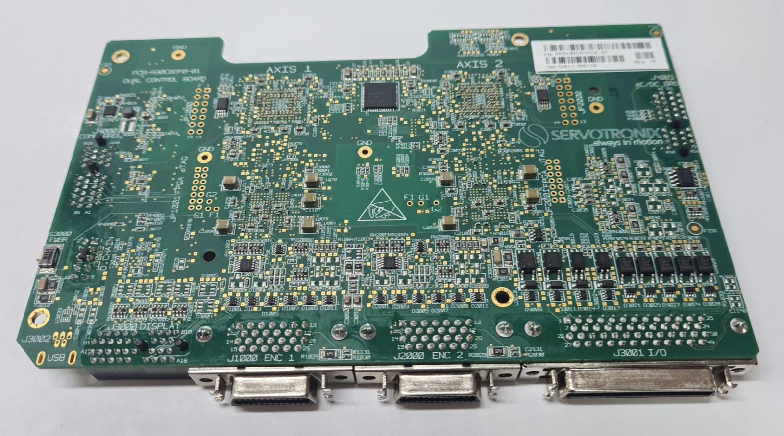 Servotronix Dual Control Board PRDr90CD1FCE- 01 Rev 10 PCB-R90CDCF0-01