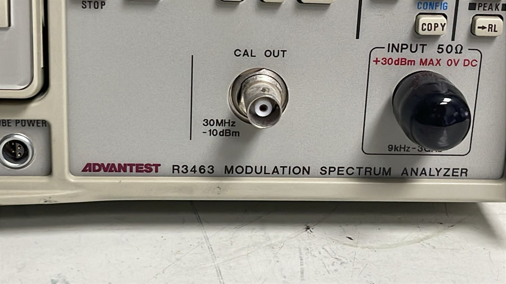 Advantest R3463 Modulation Spectrum Analyzer