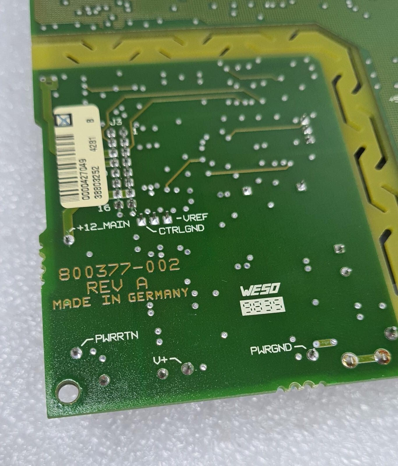MARQUETTE ELECTRONICS 800376-004 800377-002 Control Board for GE Eagle 4000